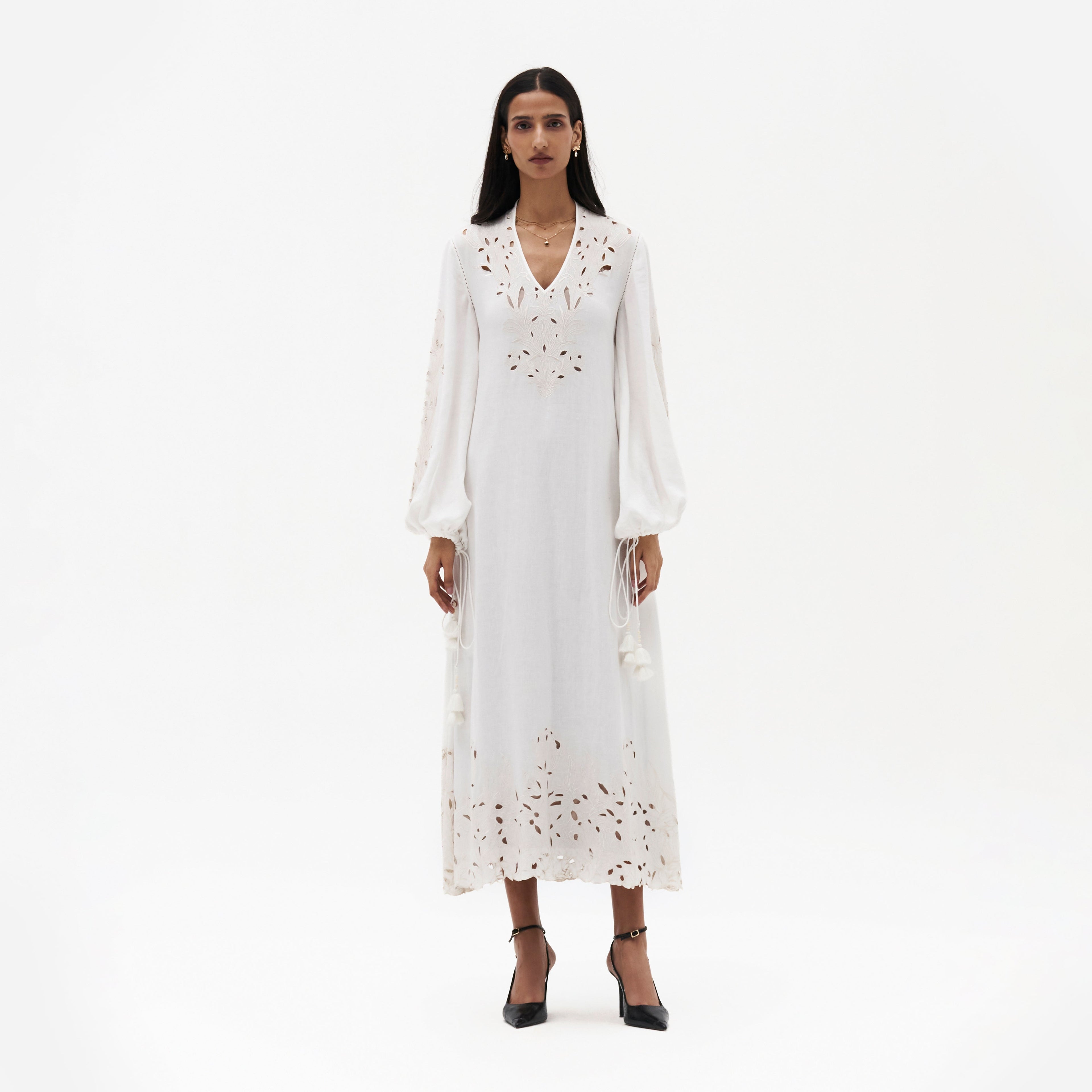 Galina Cutwork Dress
