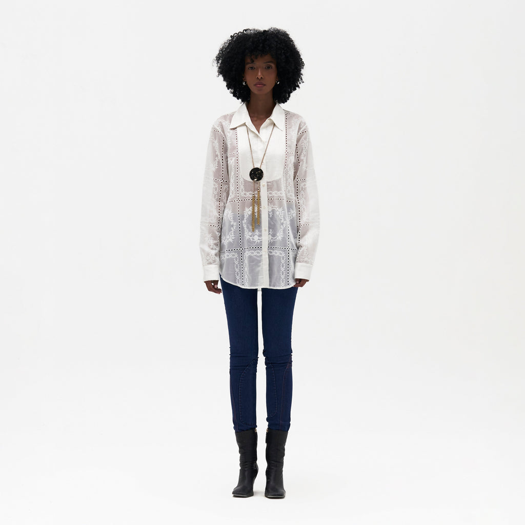 Avril Embroidered Shirt