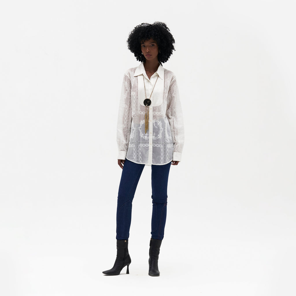 Avril Embroidered Shirt