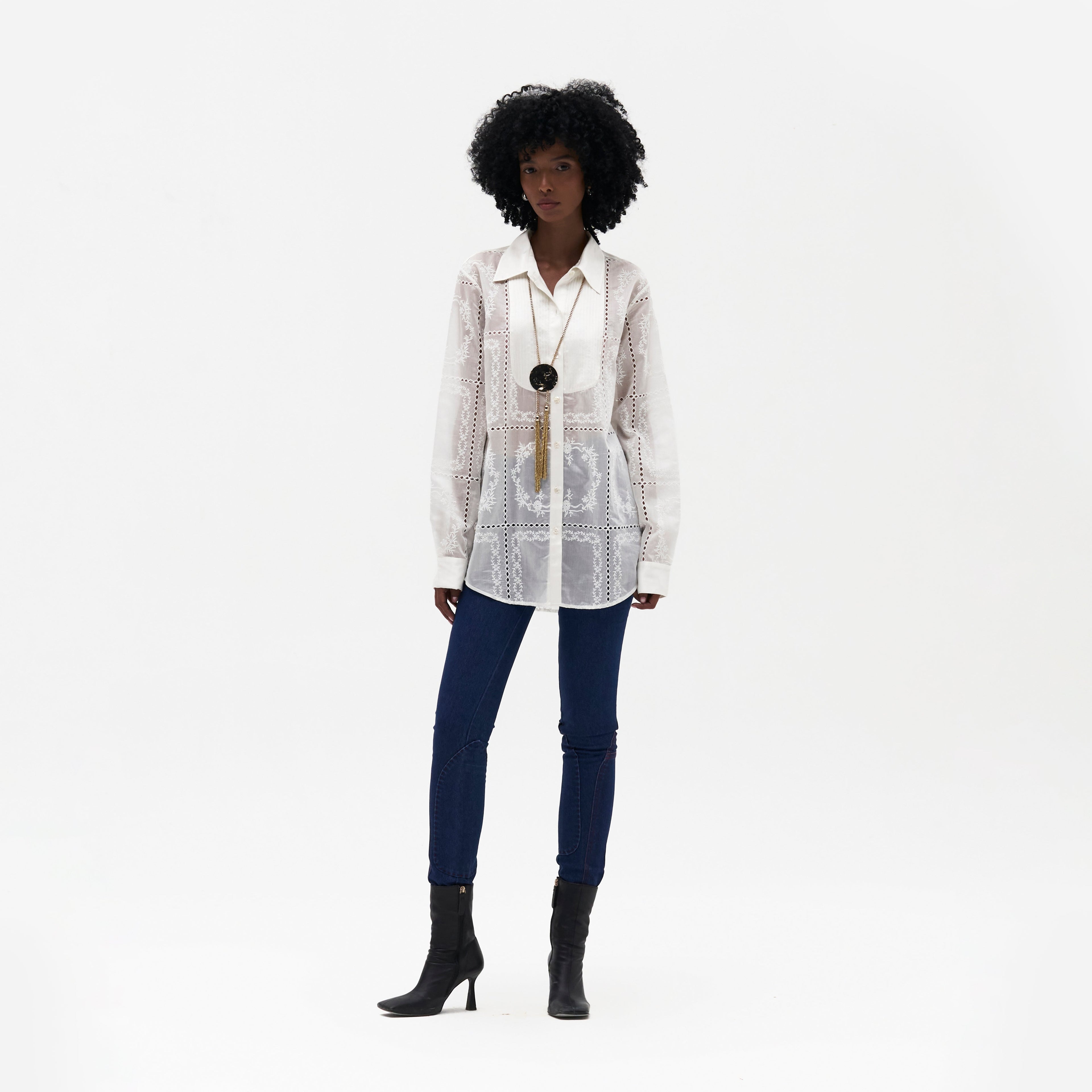 Avril Embroidered Shirt