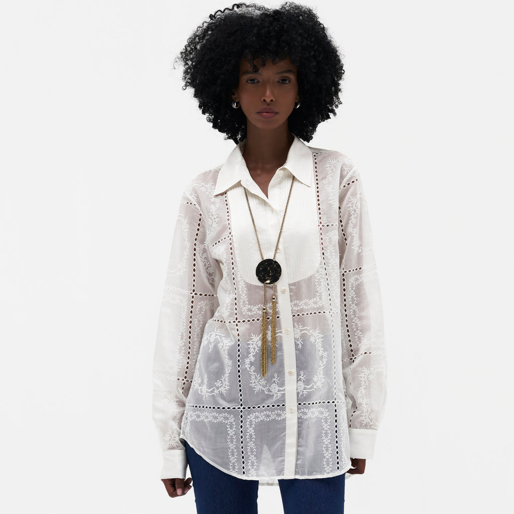 Avril Embroidered Shirt