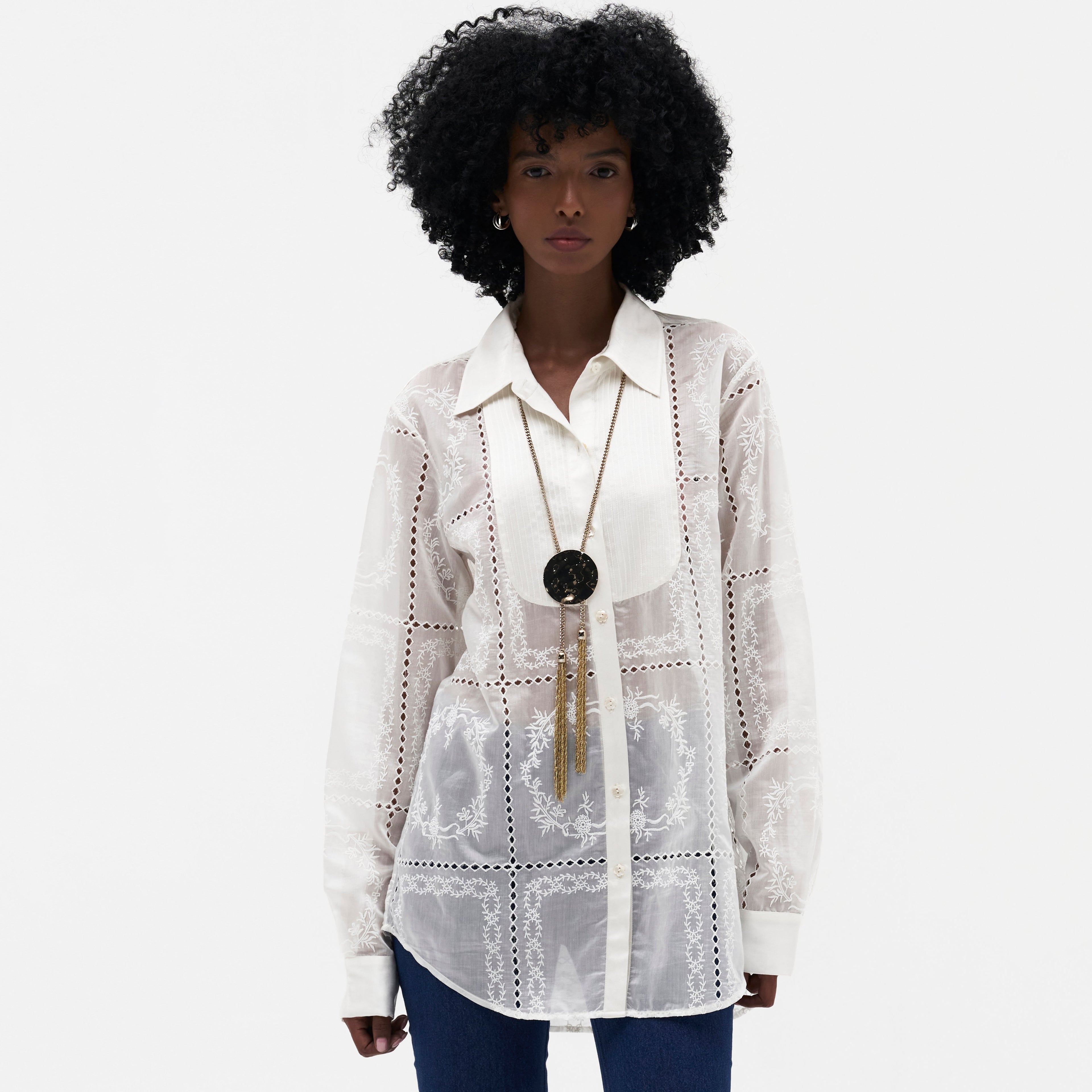 Avril Embroidered Shirt