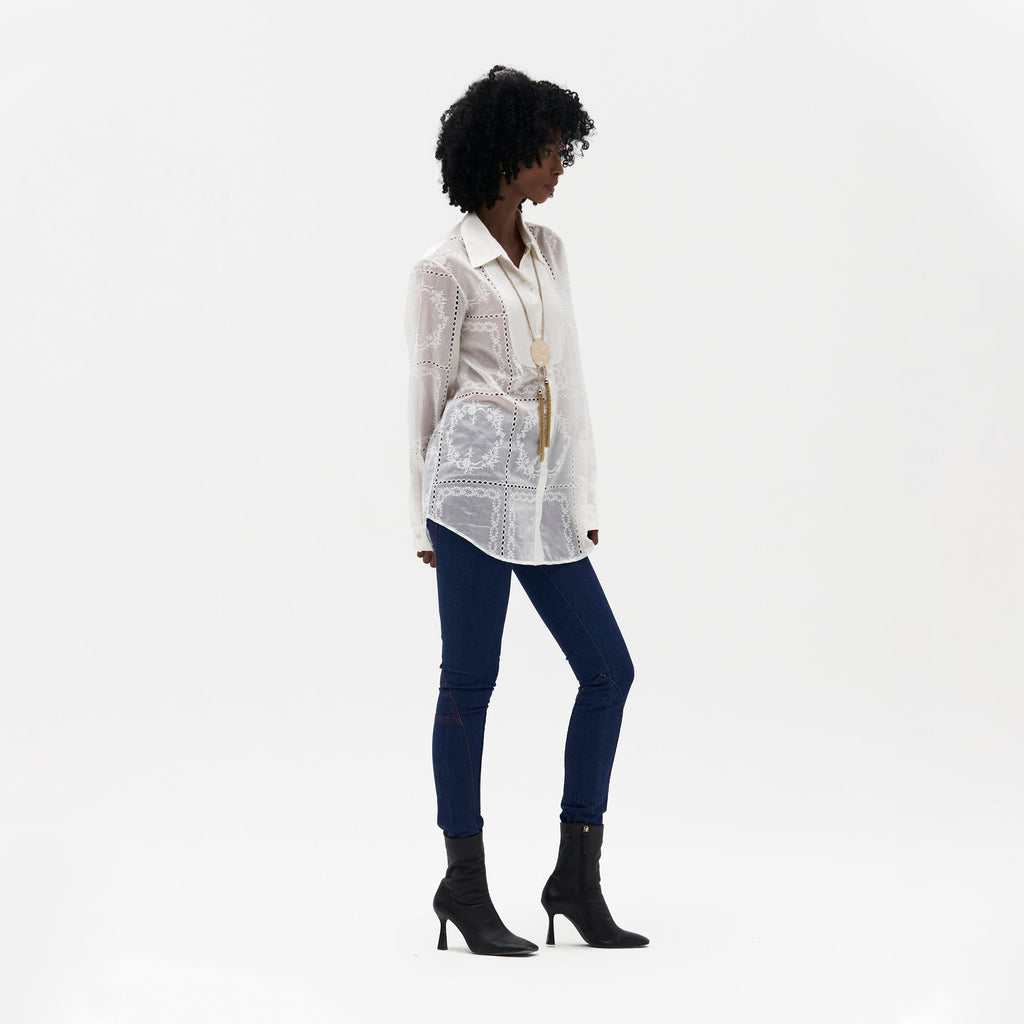 Avril Embroidered Shirt