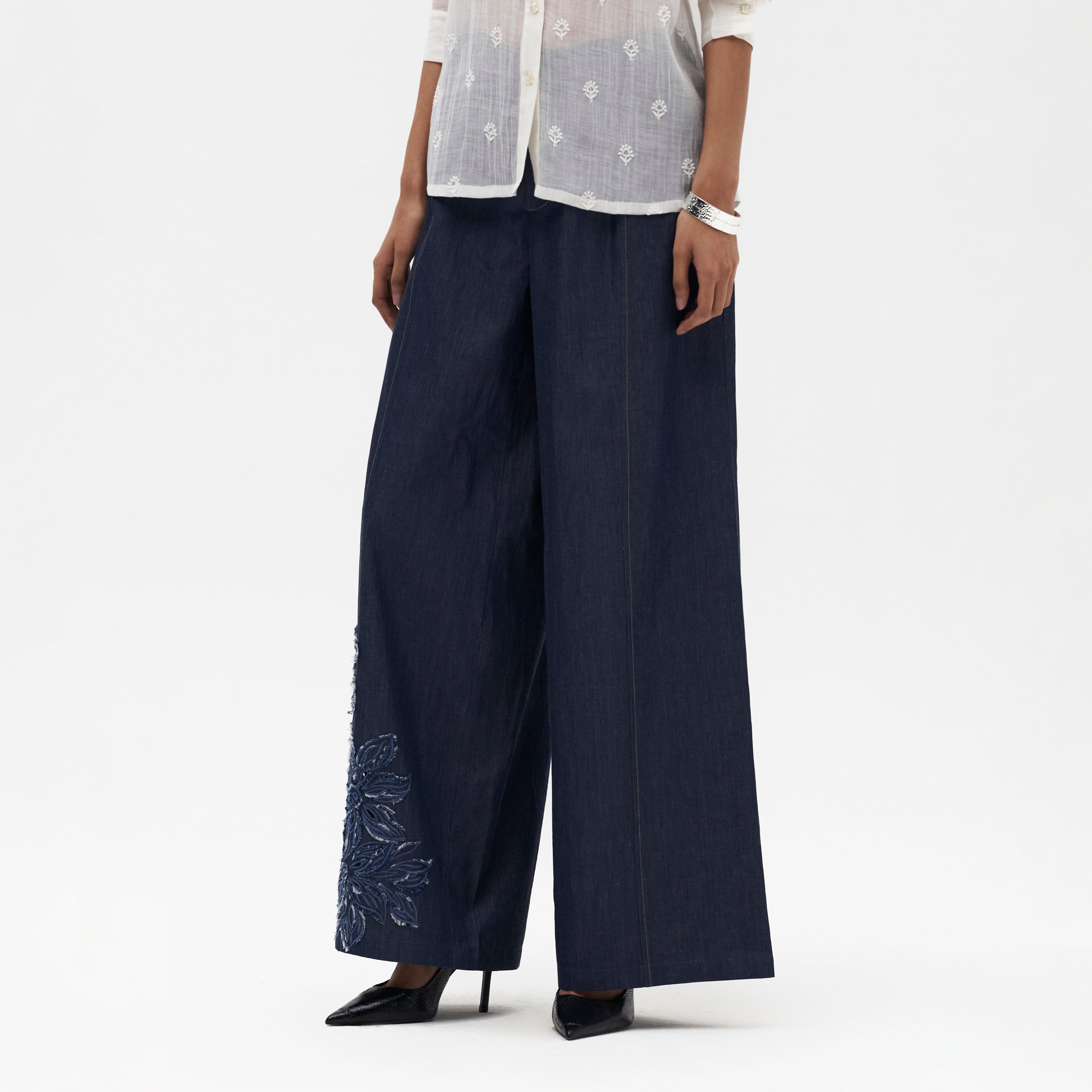 Anaïs Embroidered Pant