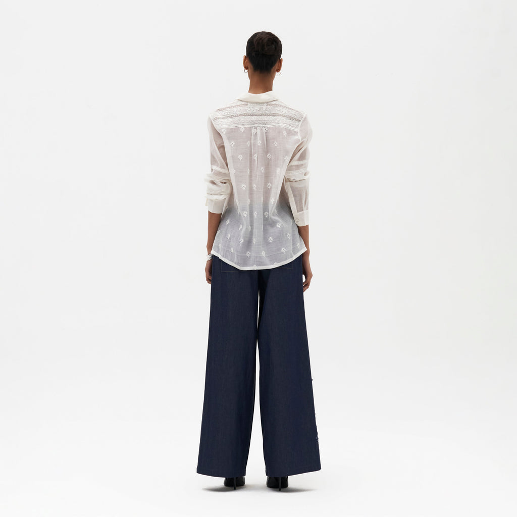 Valérie Chikankari Shirt
