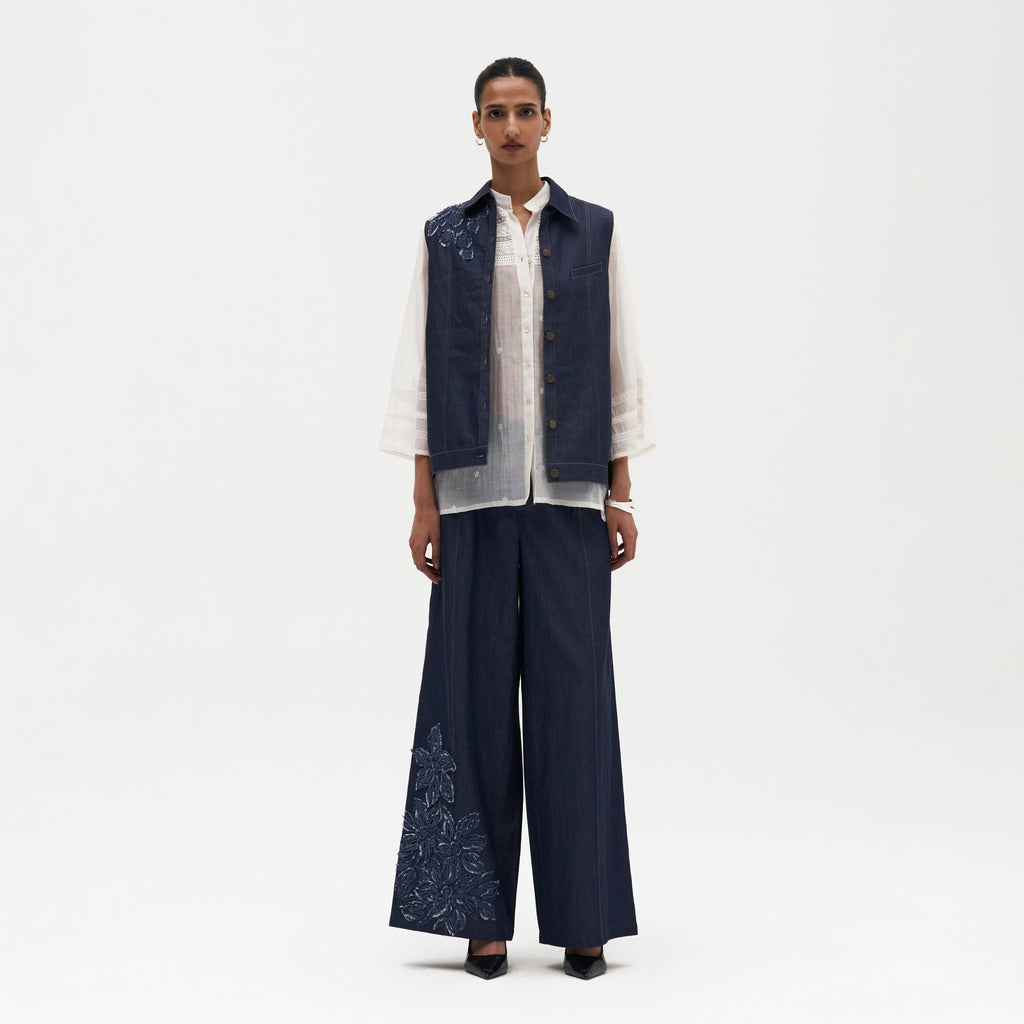 Anaïs Embroidered Pant