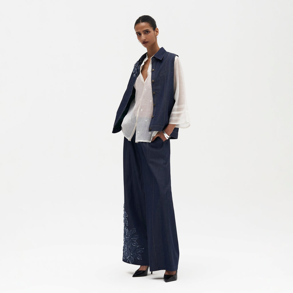 Verity Embroidered Vest