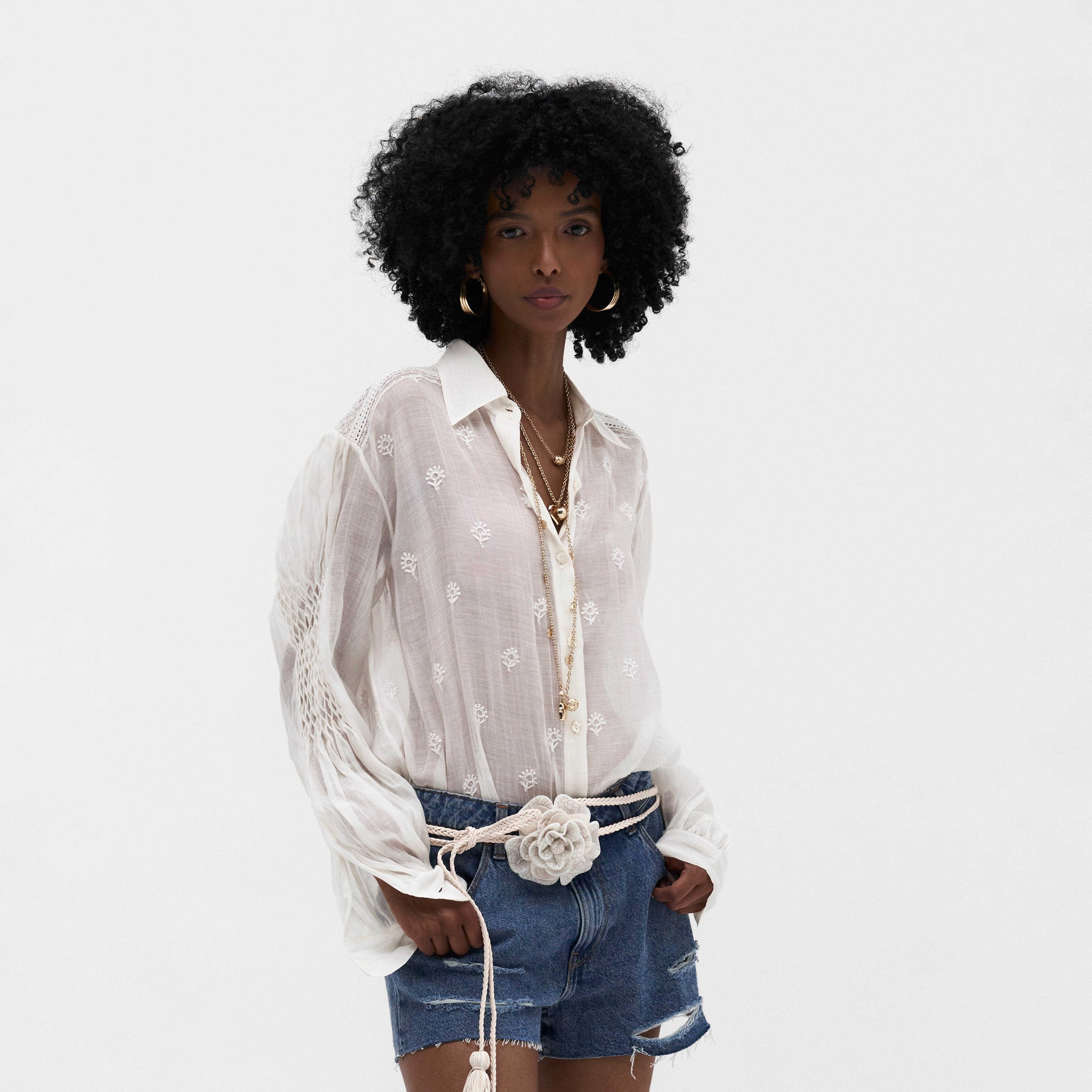 Molly Chikankari Shirt