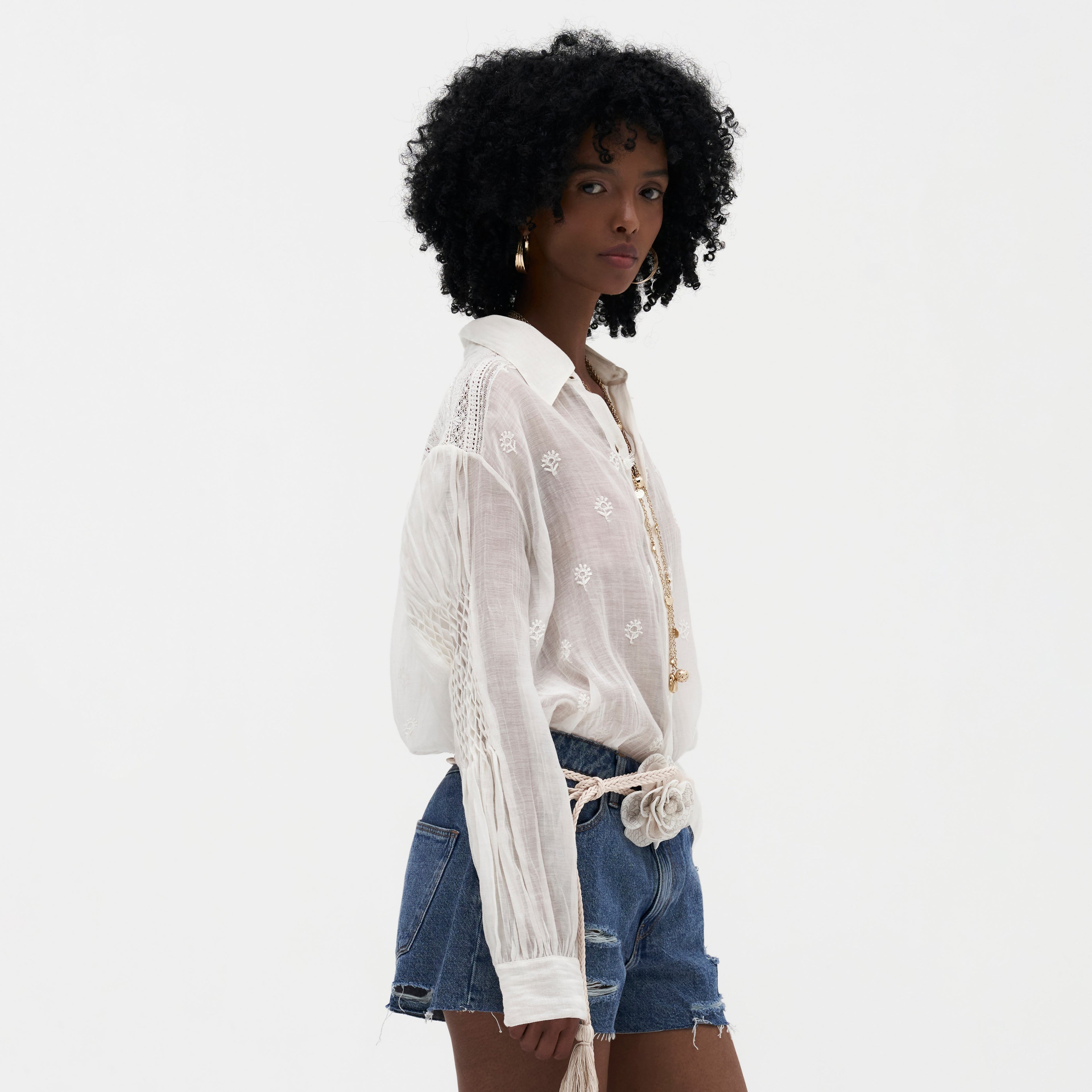 Molly Chikankari Shirt