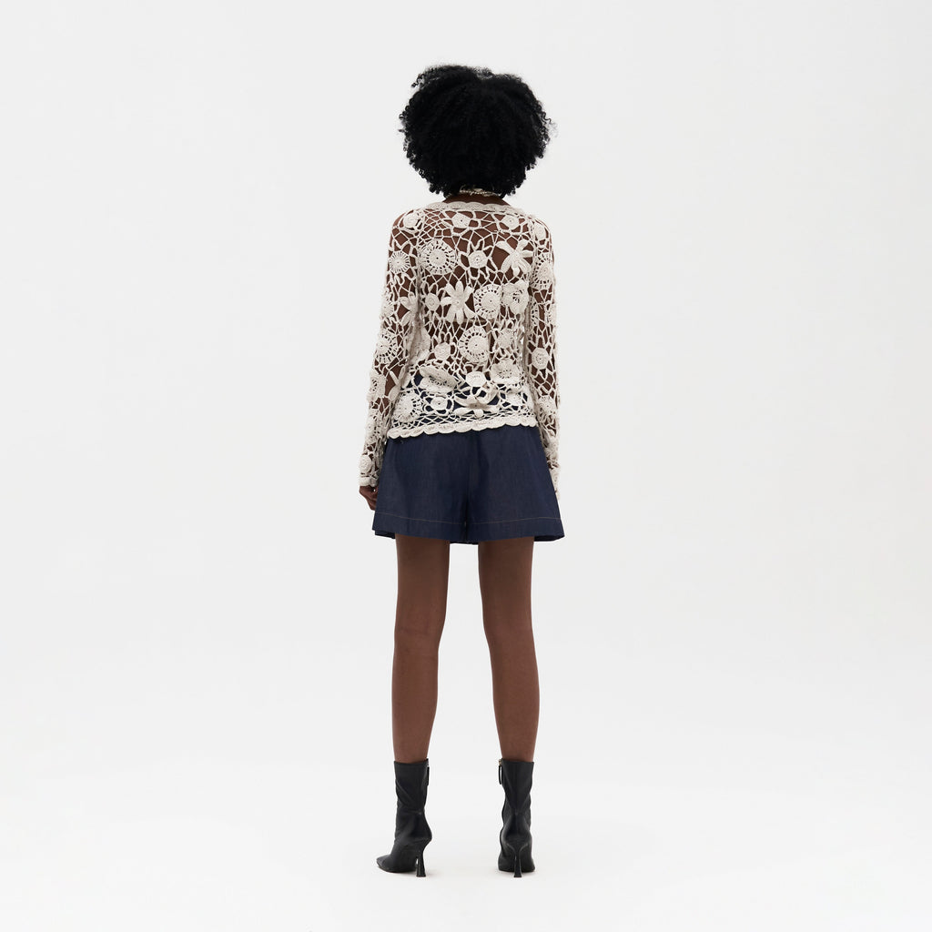 Donna Crochet Top