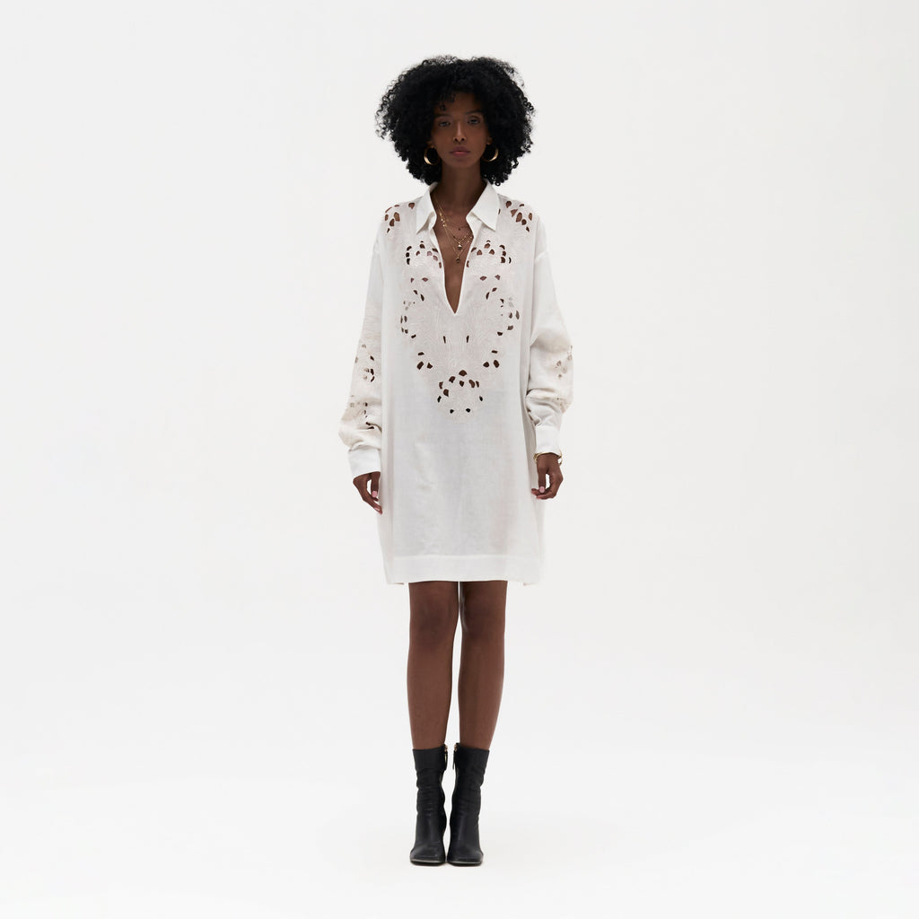 Dorothy Cutwork Dress