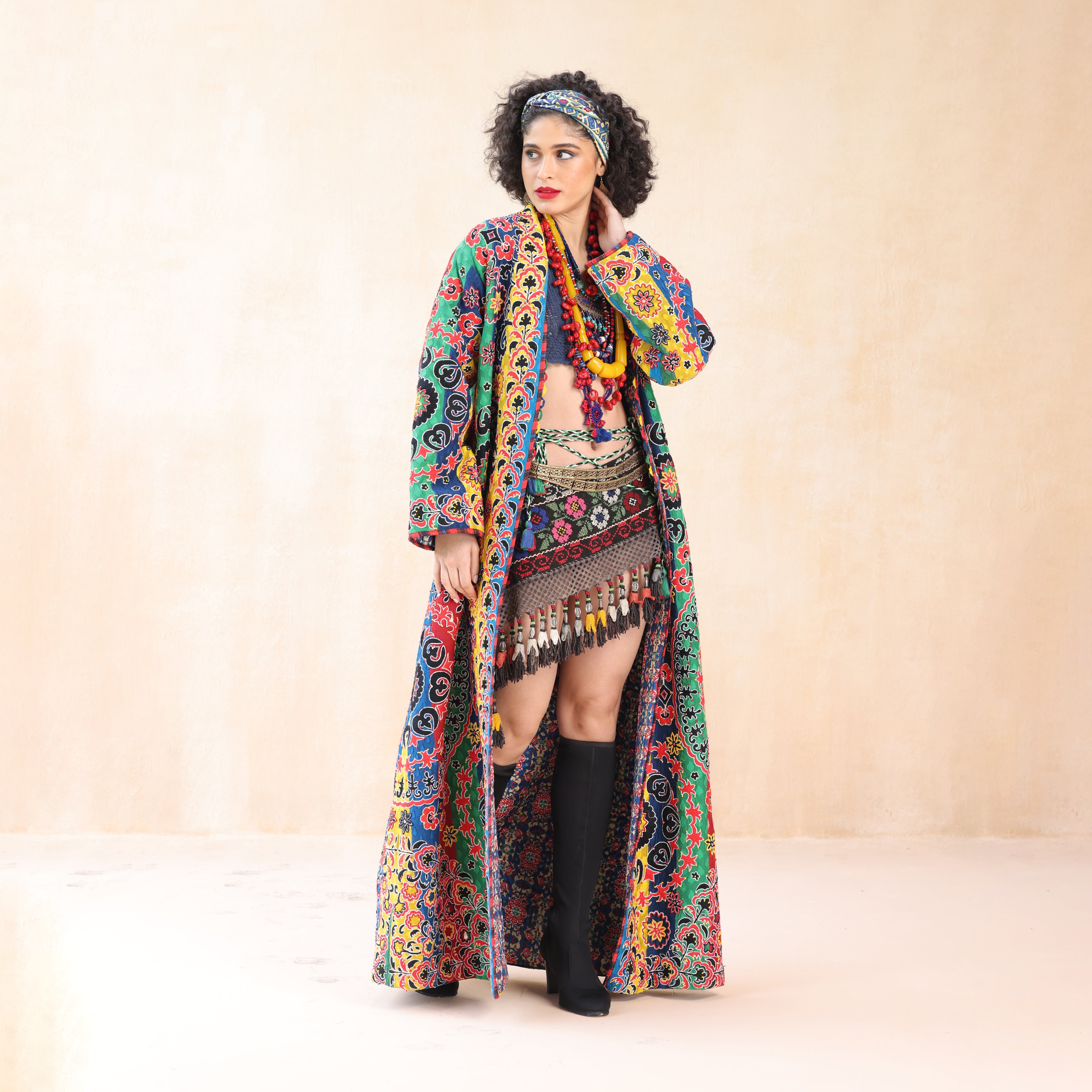 Eimani Embroidered Coat