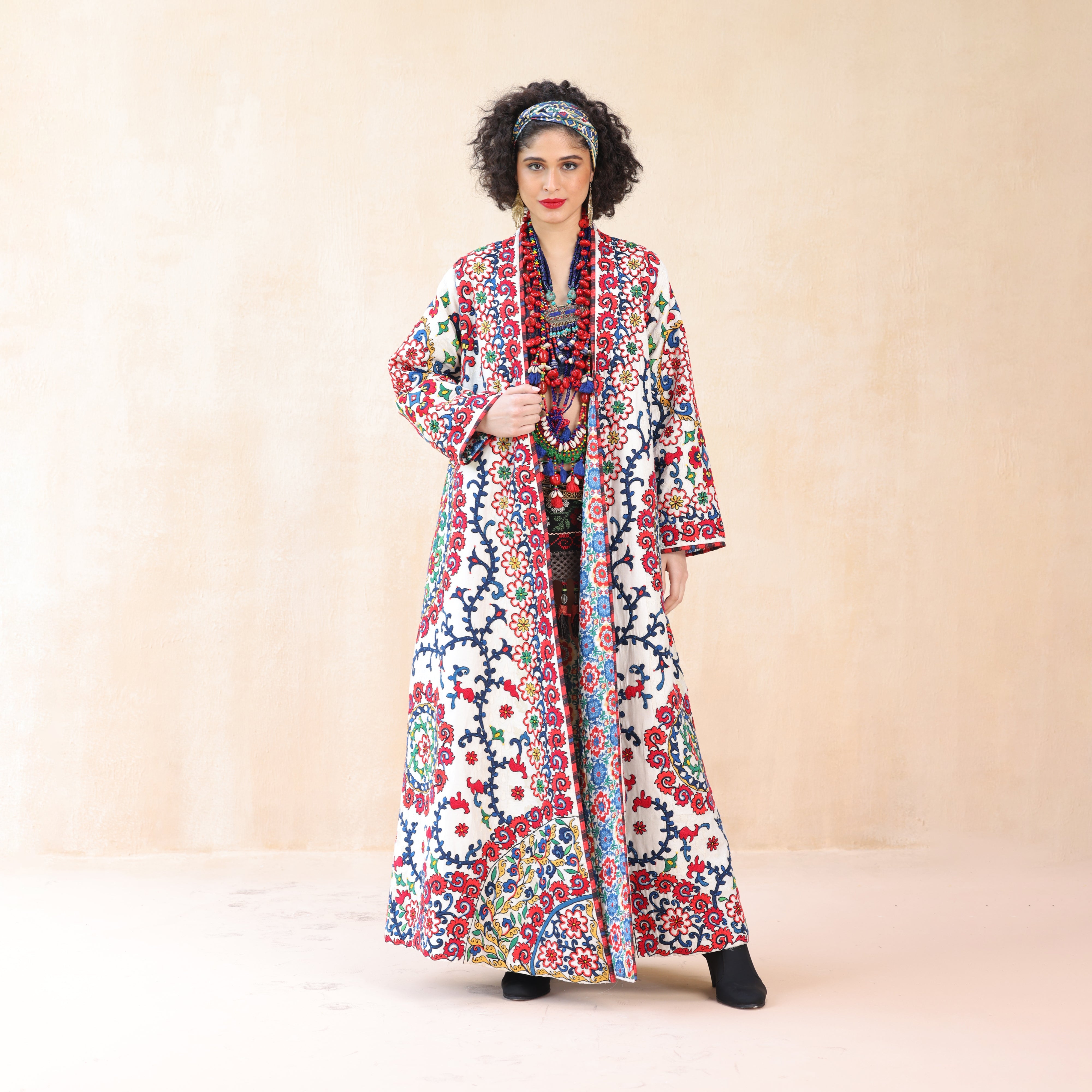 Amisa Embroidered Coat