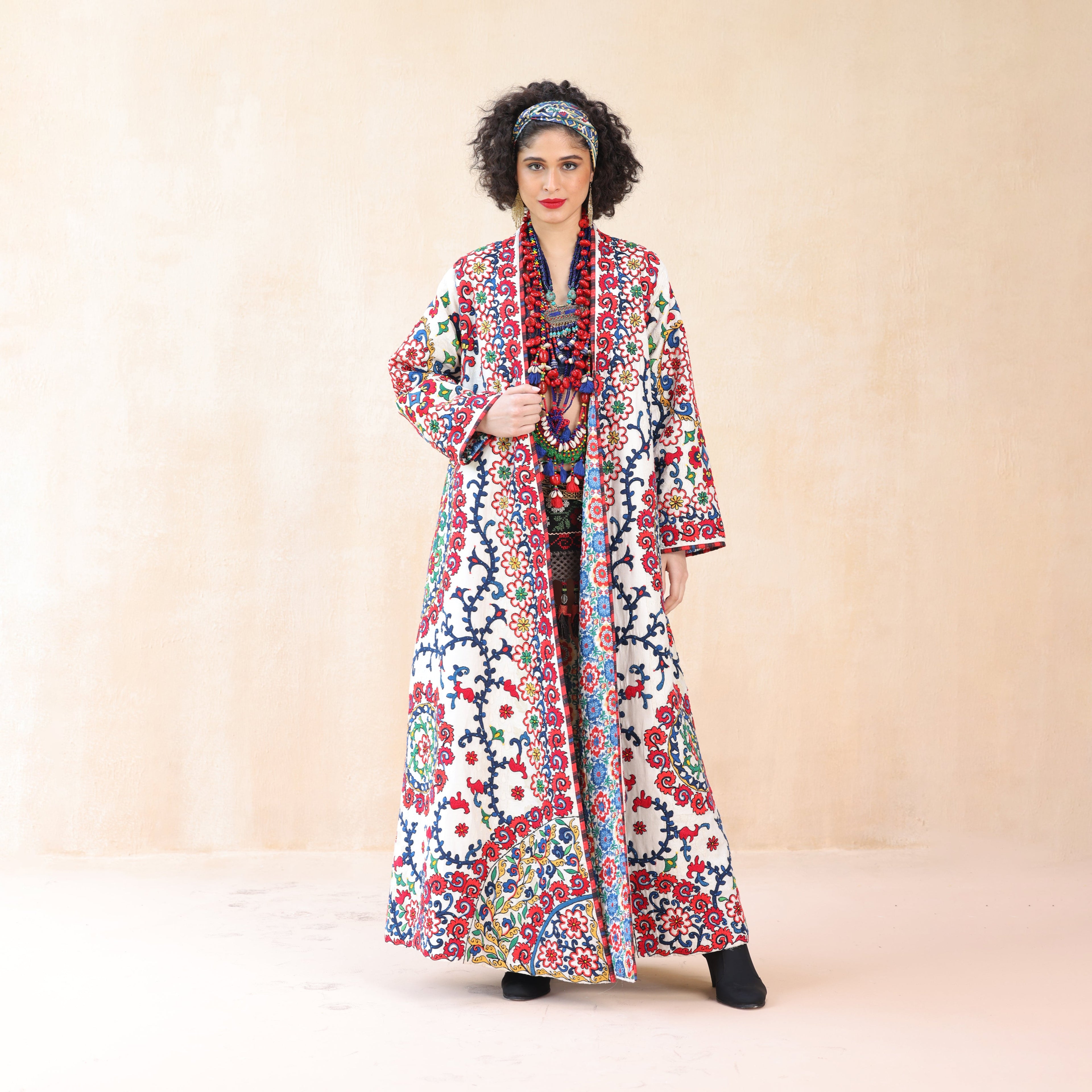 Amisa Embroidered Coat