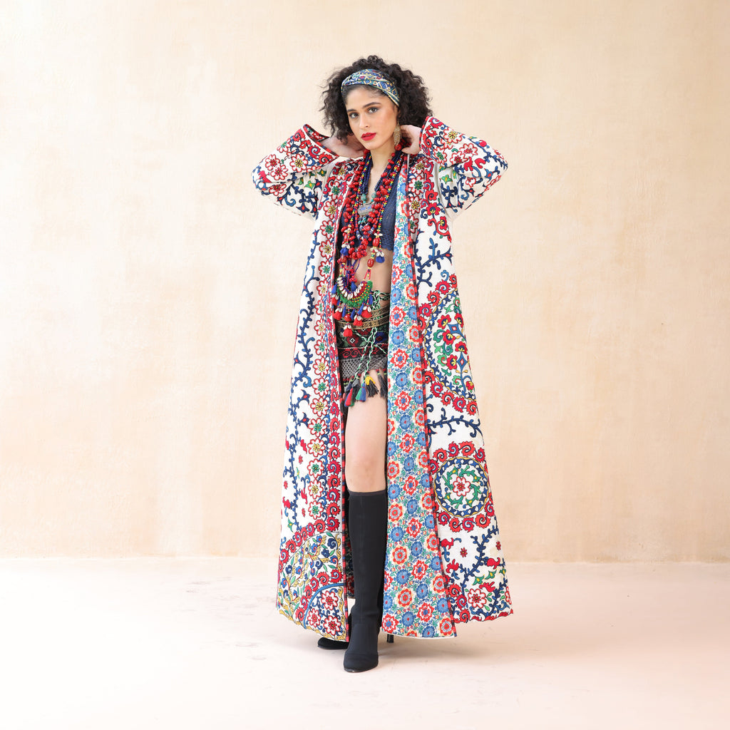 Amisa Embroidered Coat