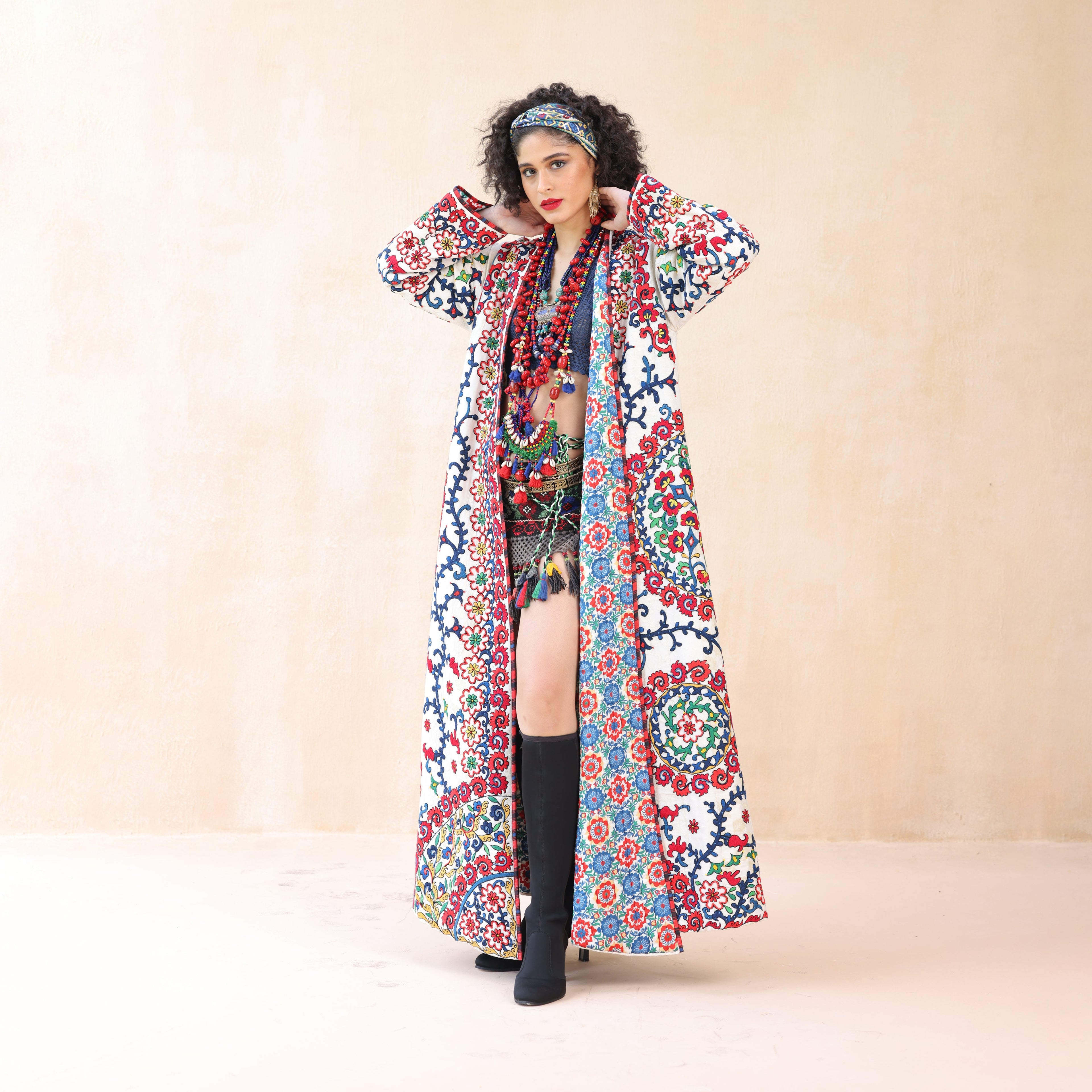Amisa Embroidered Coat