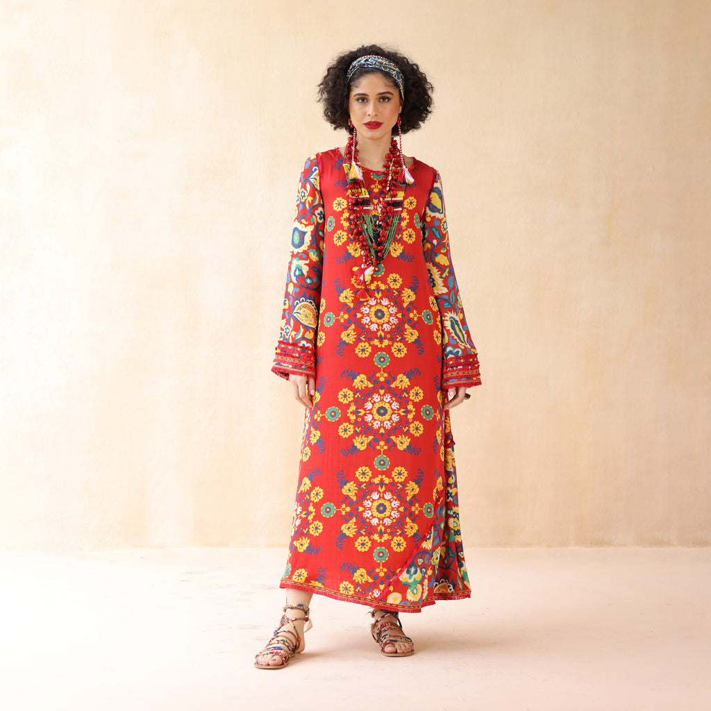 Uzma Kaftan Dress