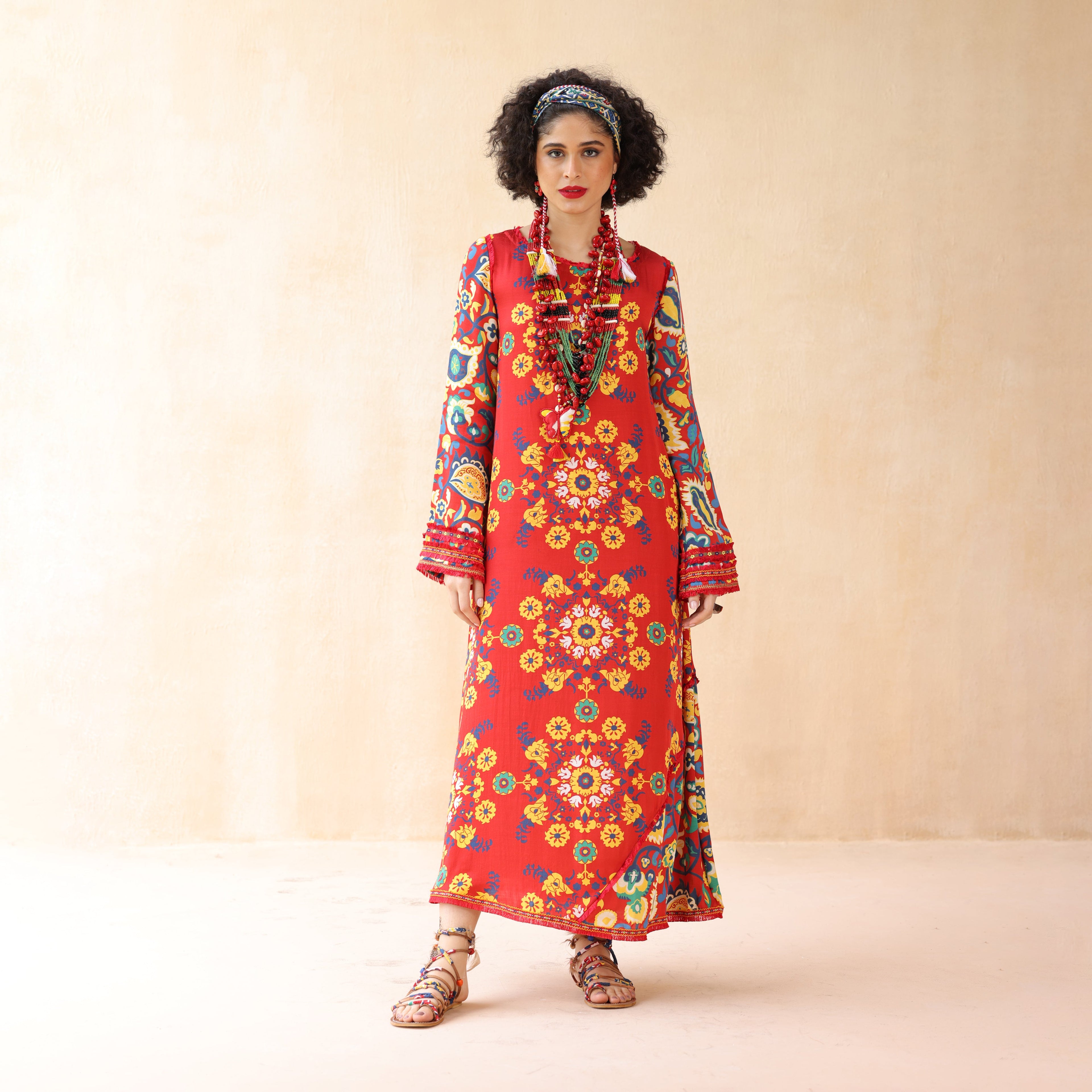 Uzma Kaftan Dress