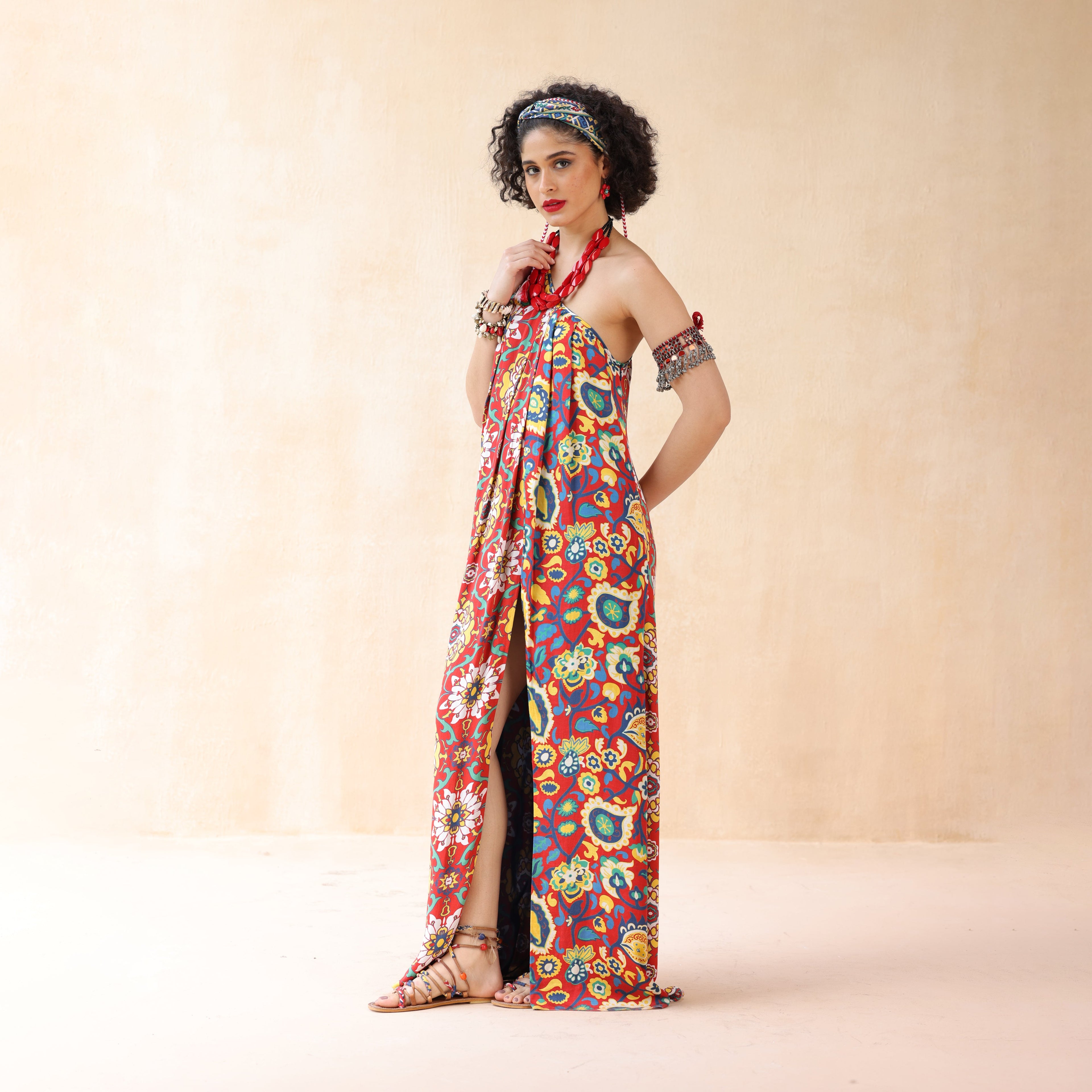 Parisa Wrap Over Dress