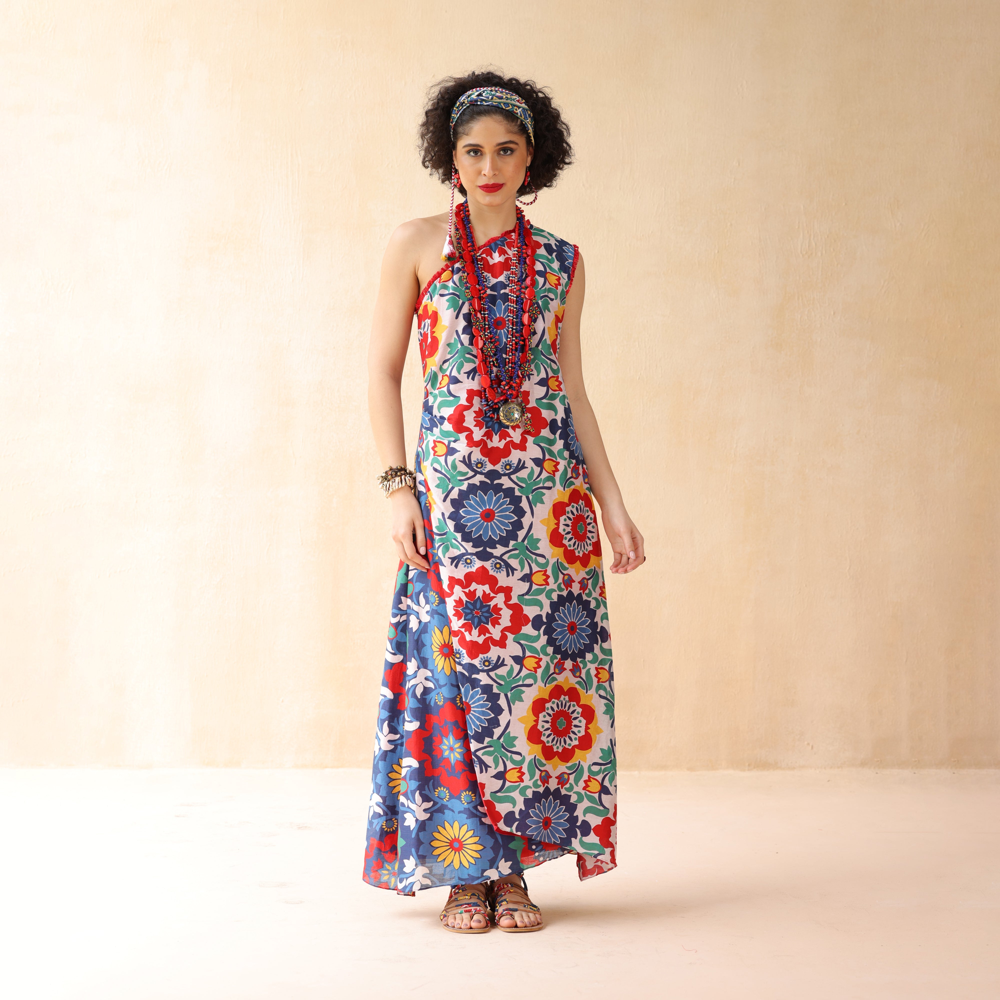 Tabassum Asymmetric Overlap Dress