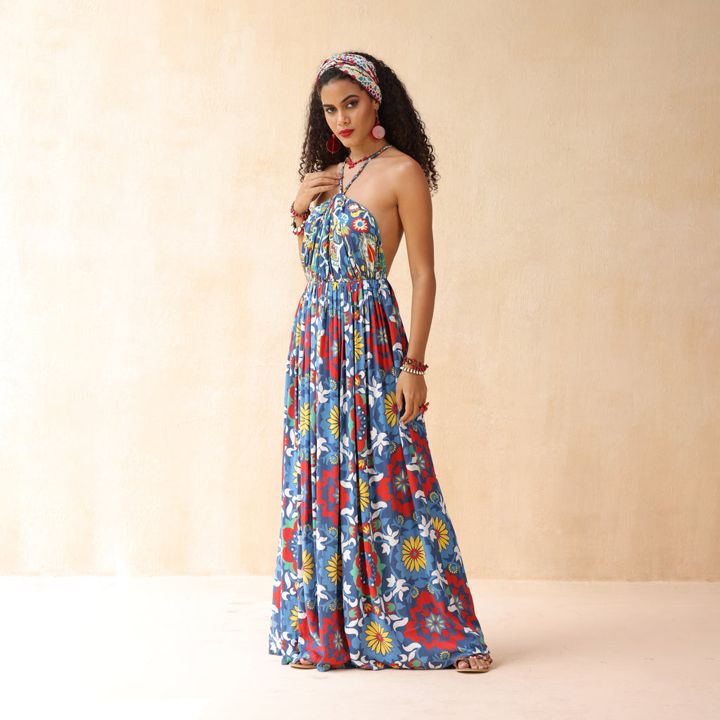 Sahar Envelope Crossback Dress