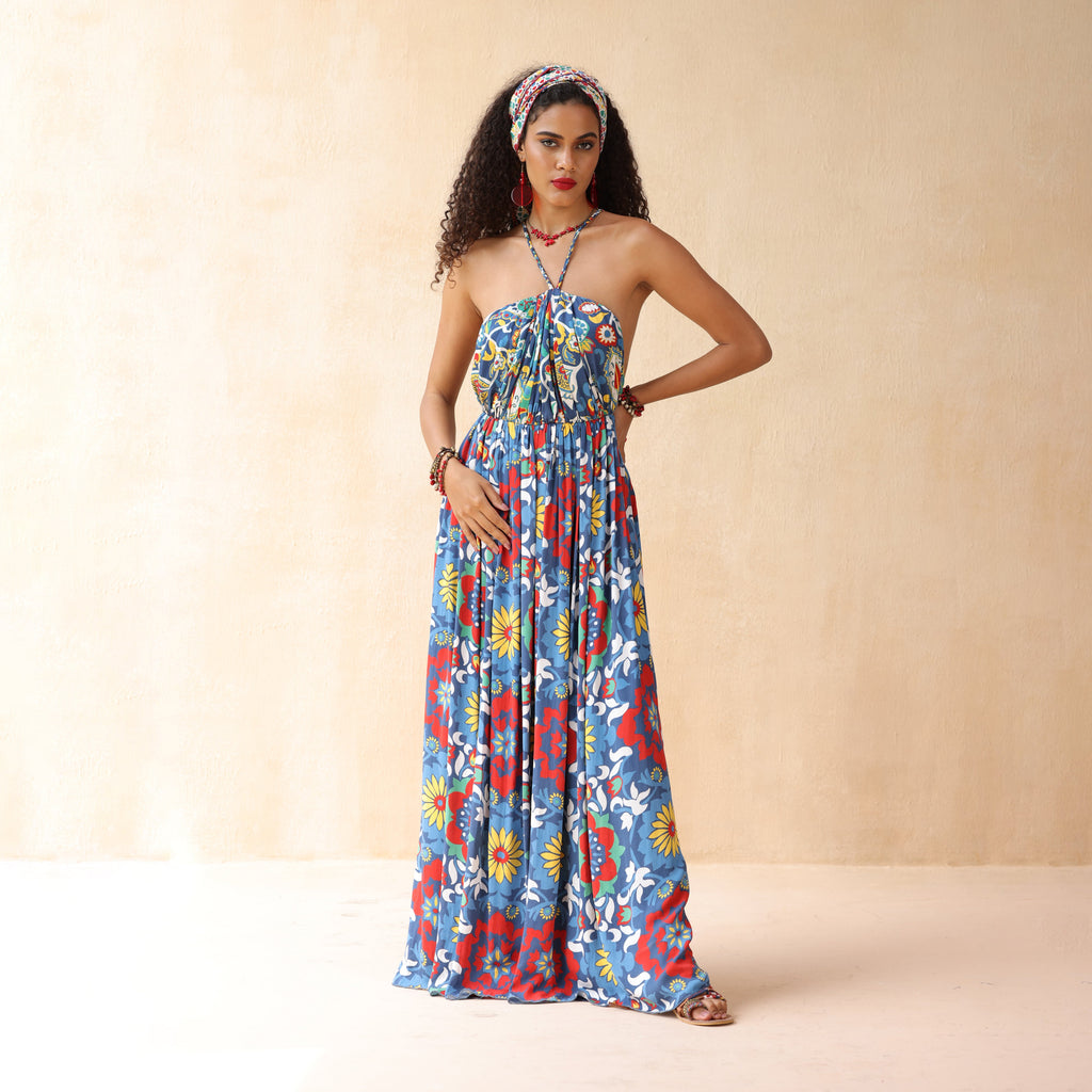 Sahar Envelope Crossback Dress