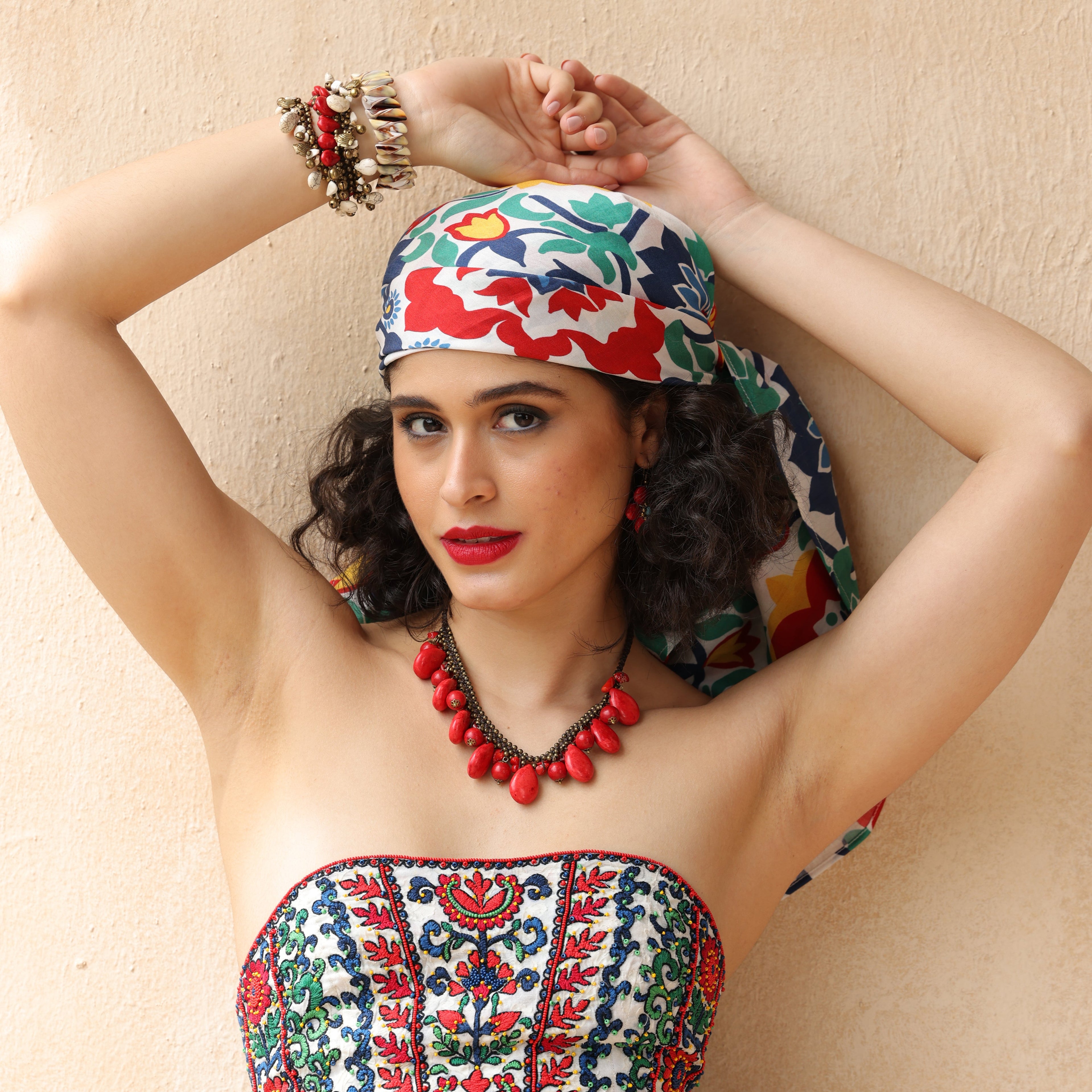 Gulnora Embroidered Corset