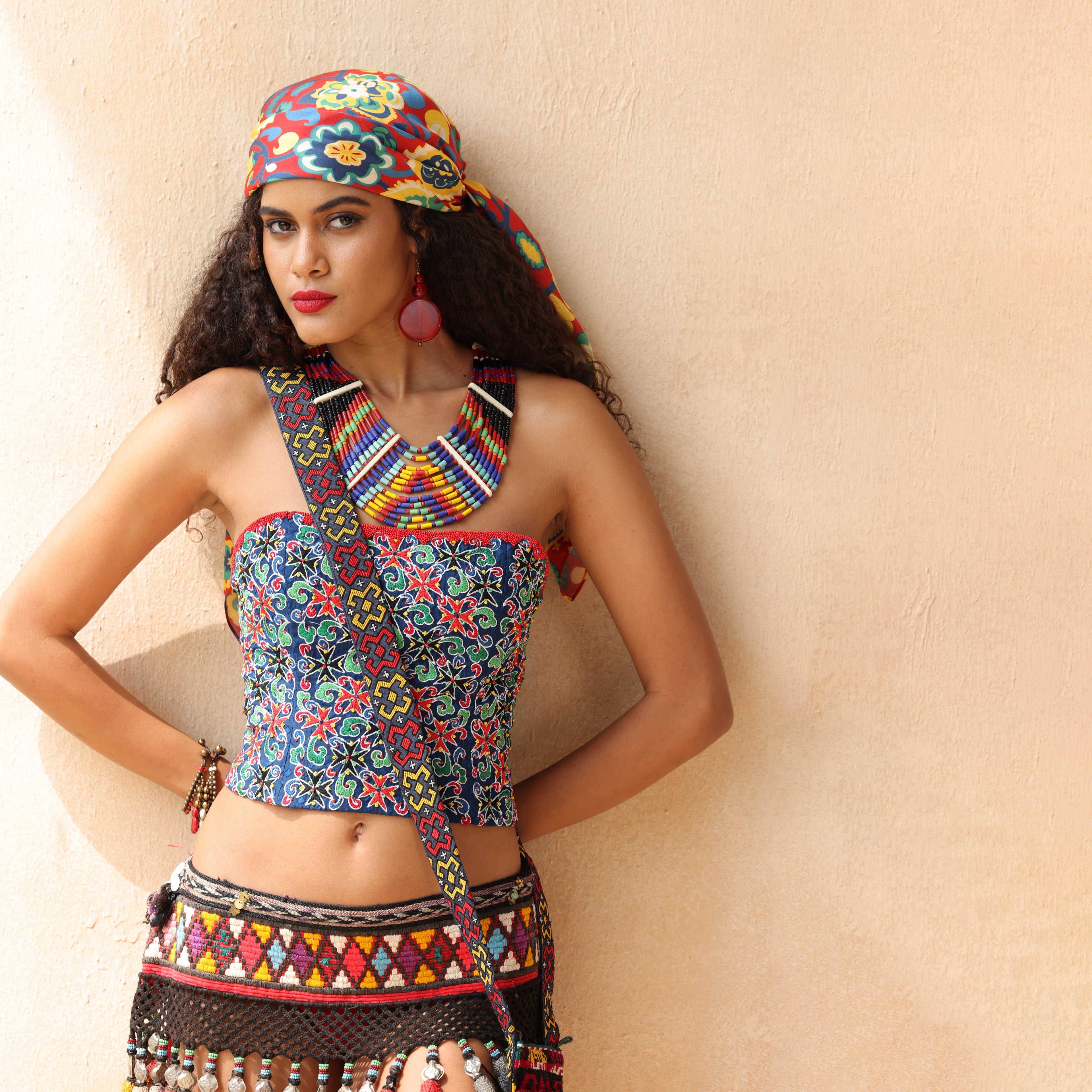 Sabina Embroidered Corset