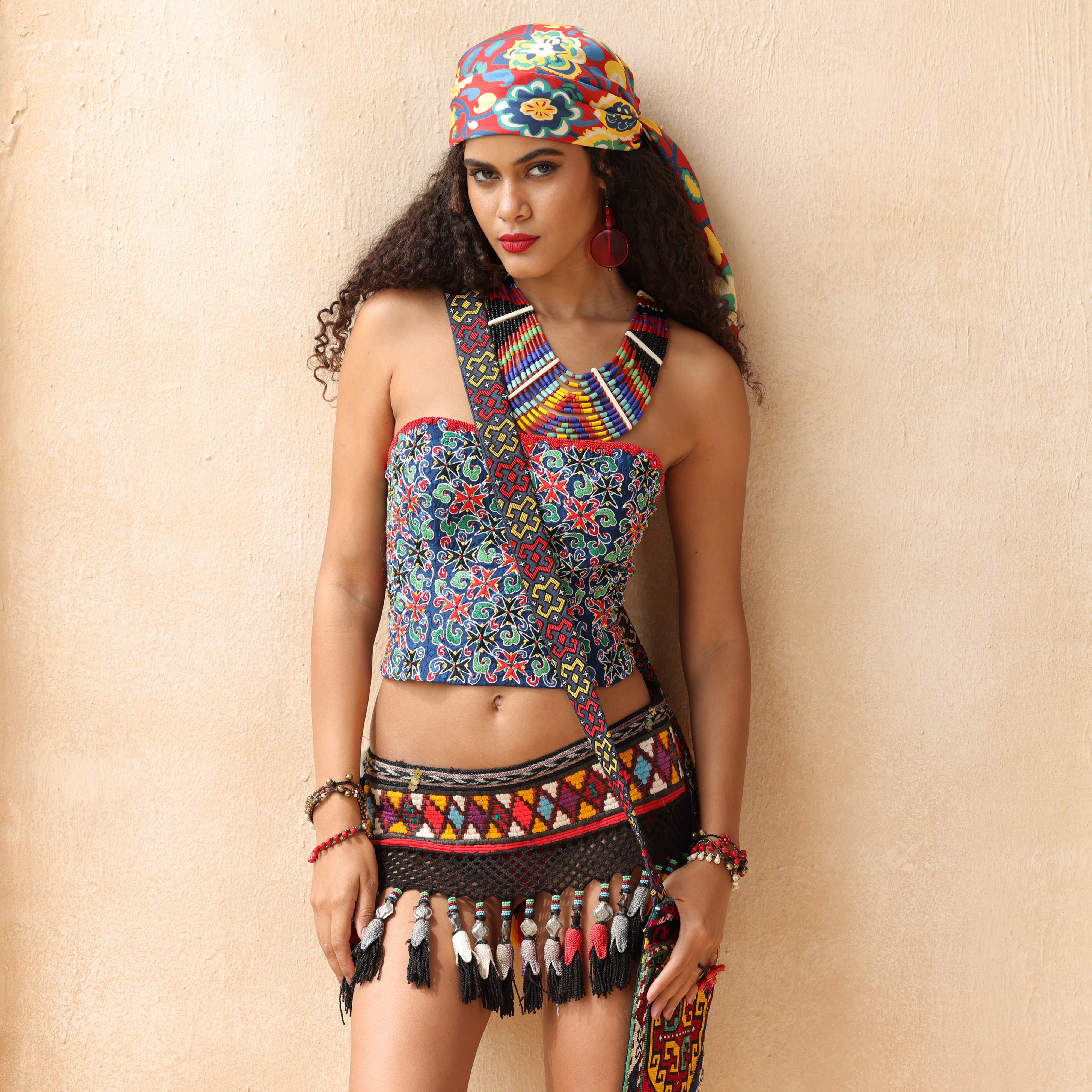 Sabina Embroidered Corset