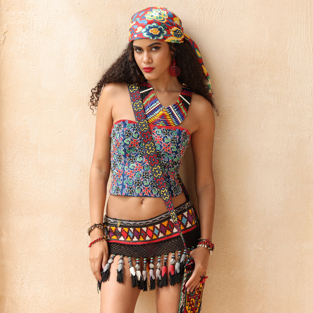 Sabina Embroidered Corset