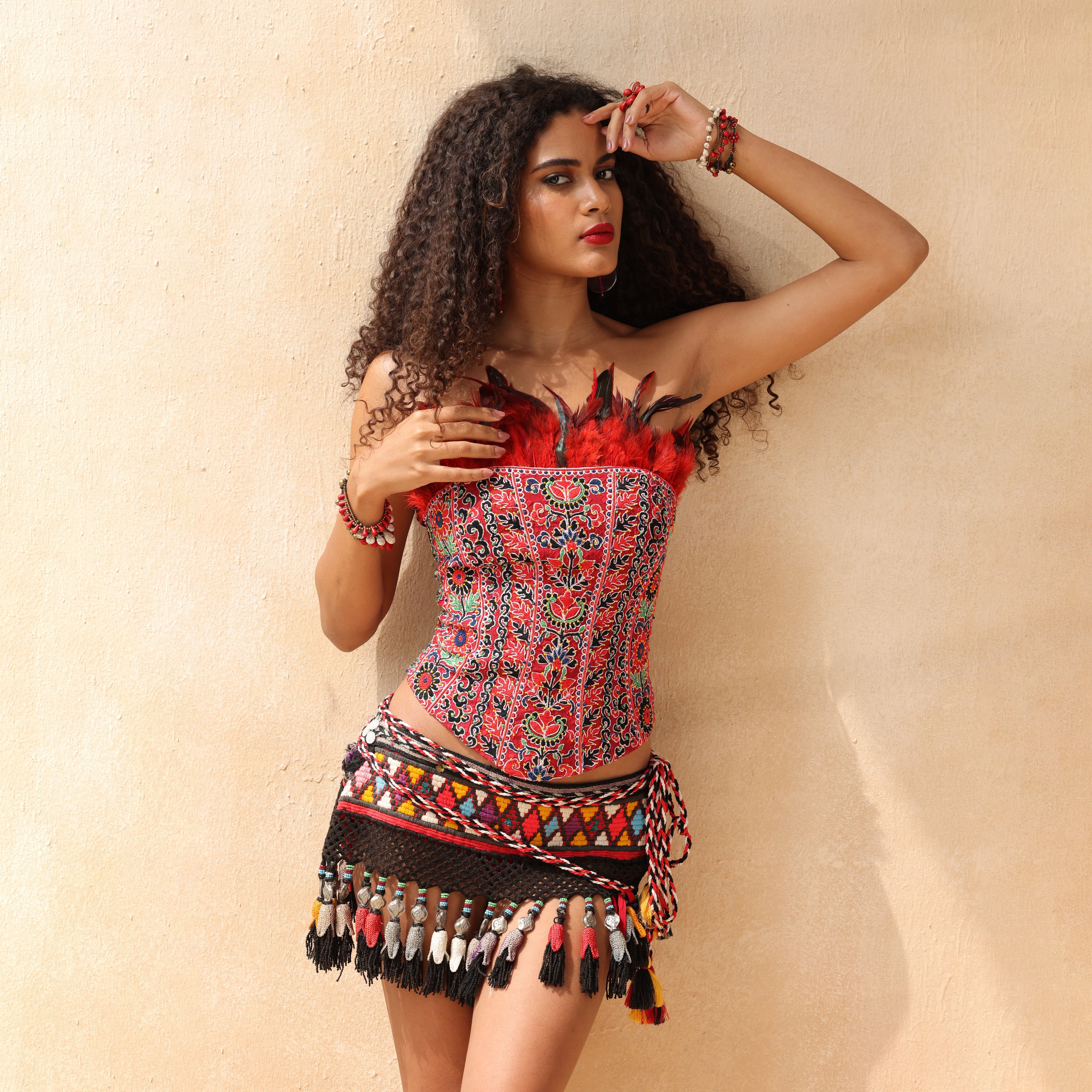 Omina Embroidered Corset