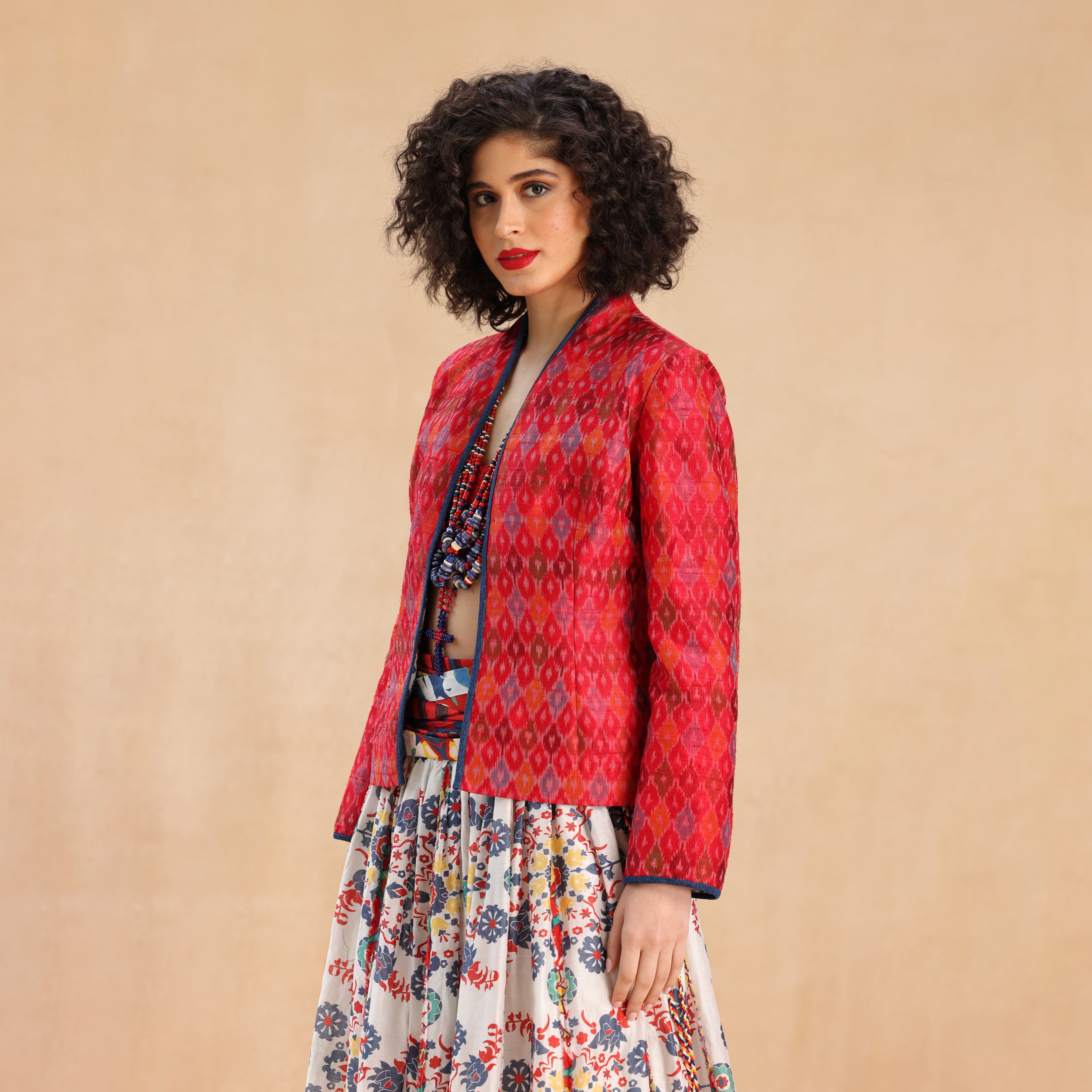 Leena Ikat Jacket