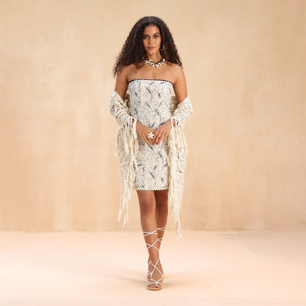 Ella Off Shoulder Shift Dress