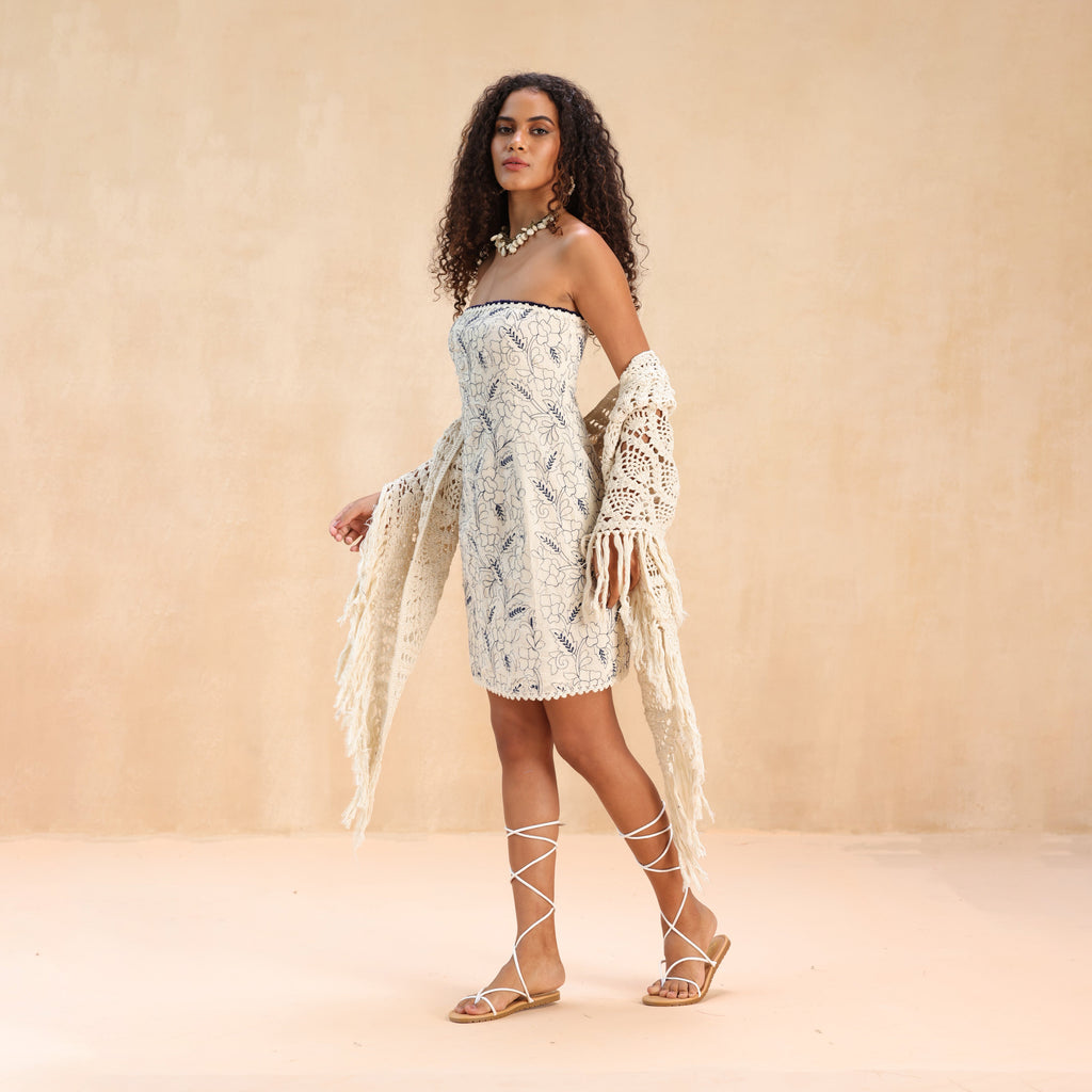 Ella Off Shoulder Shift Dress