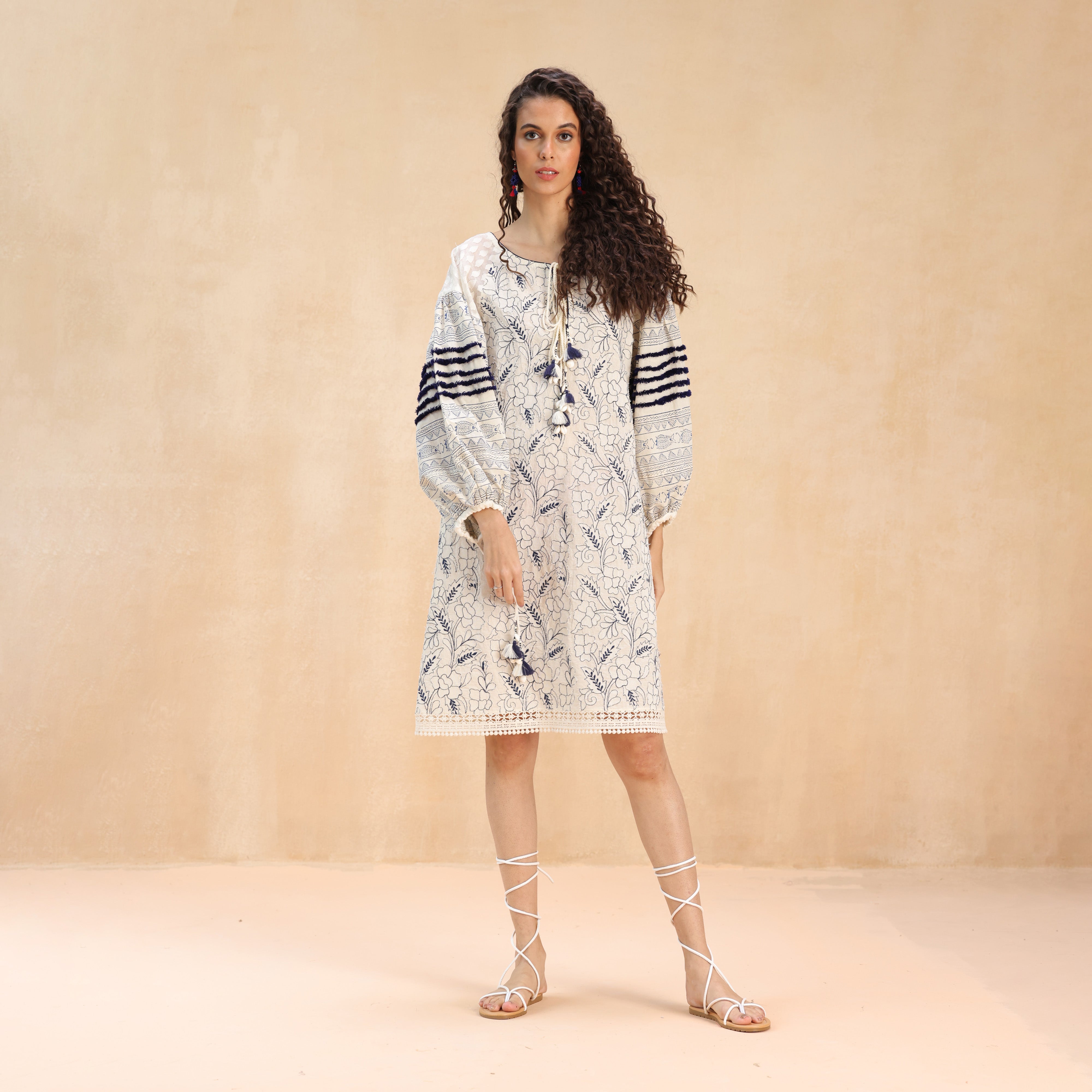 Delilah Raglan Sleeve Dress