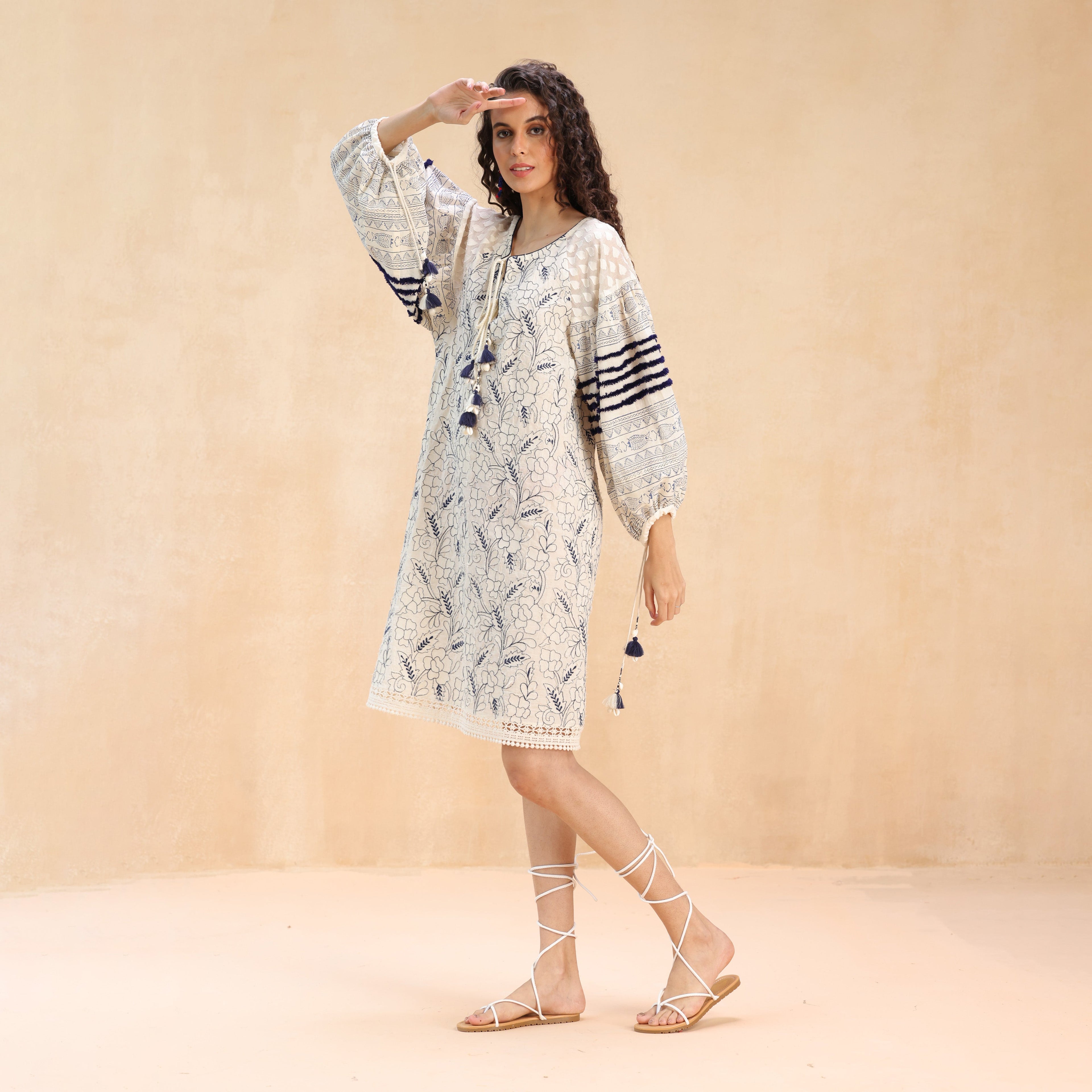 Delilah Raglan Sleeve Dress