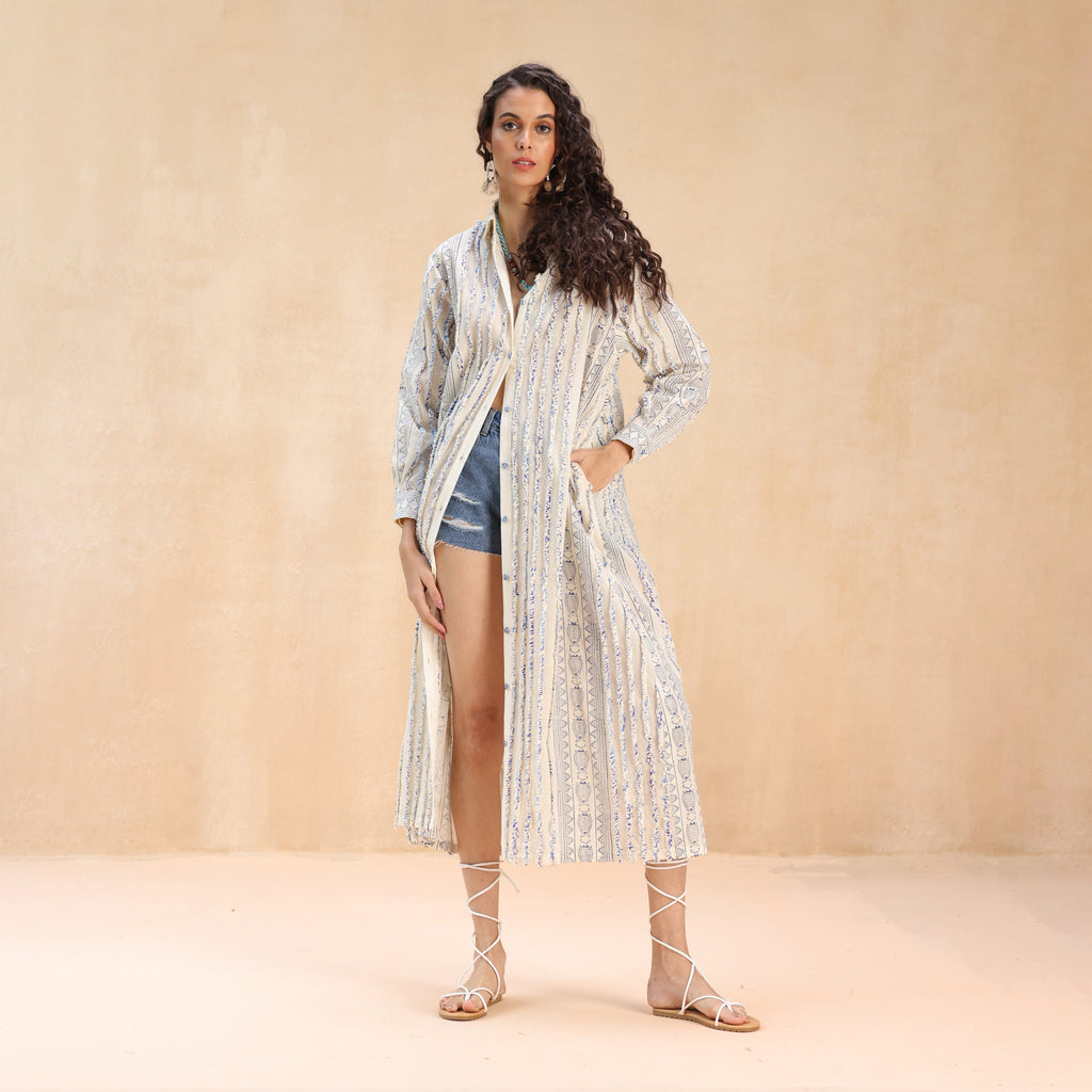 Bethany Long Shirt Dress