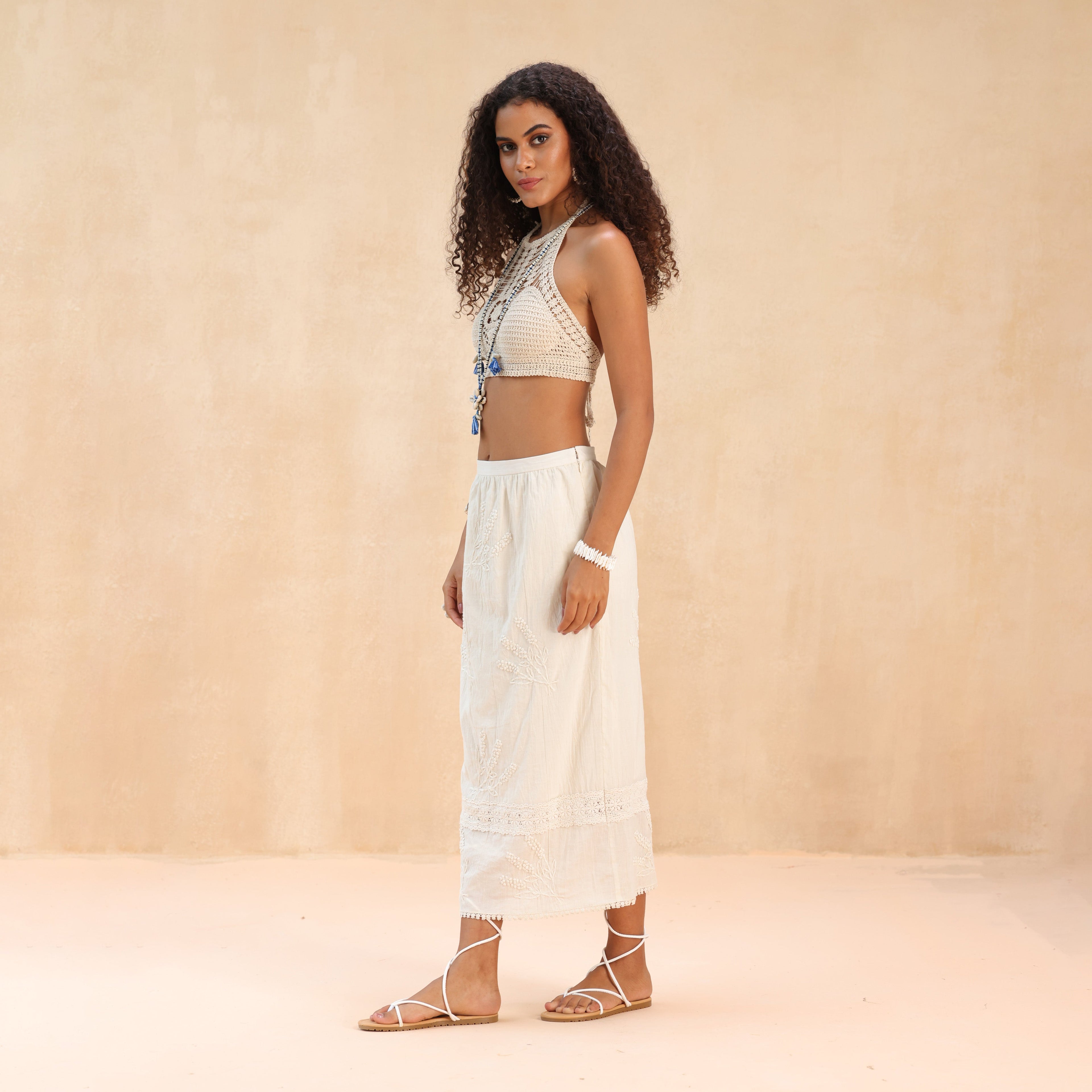 Jacqueline Fitted Skirt