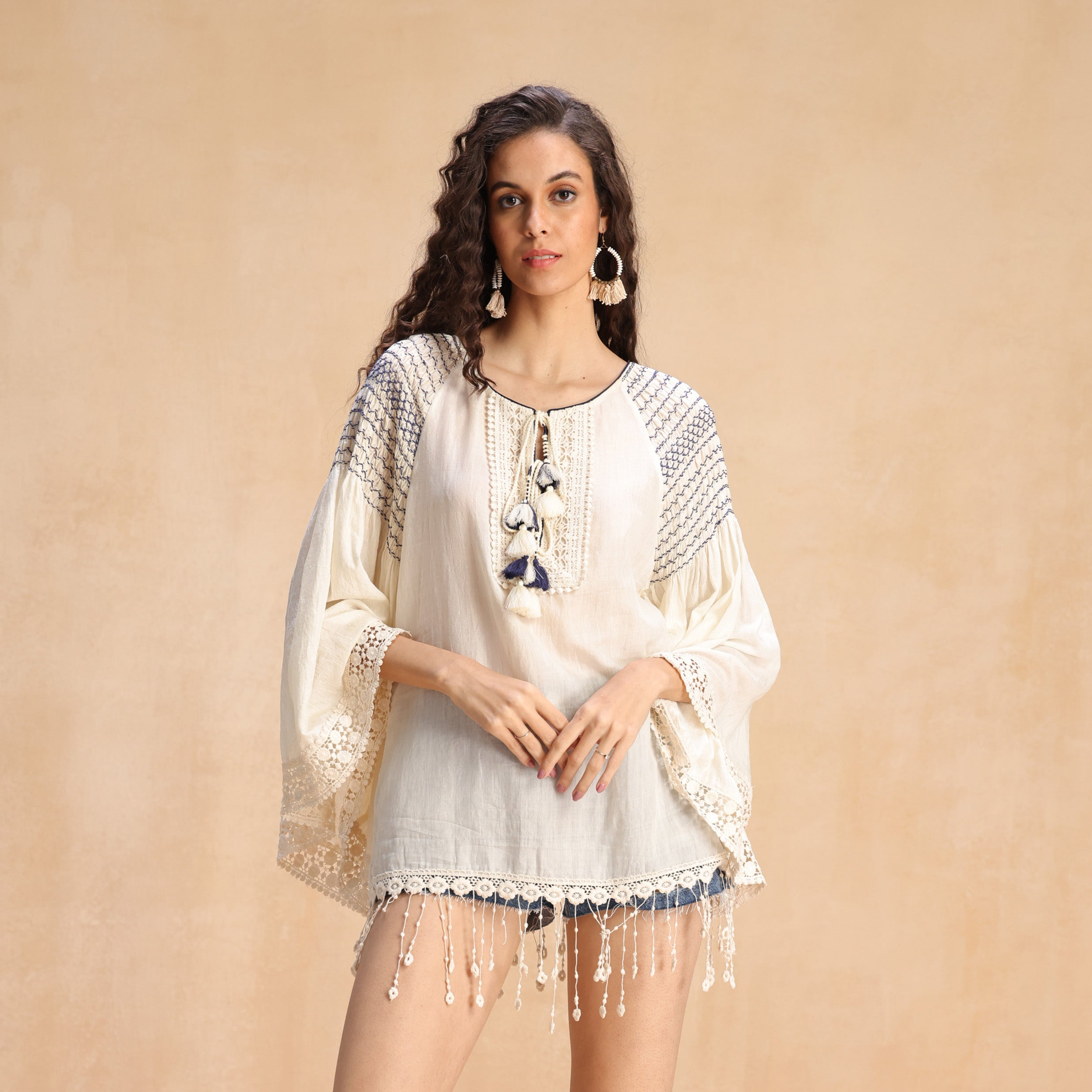 Kiera Raglan Sleeve Blouse