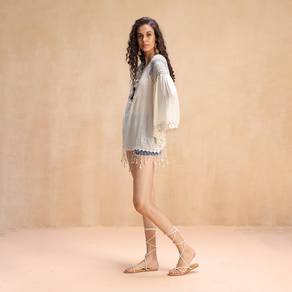 Kiera Raglan Sleeve Blouse