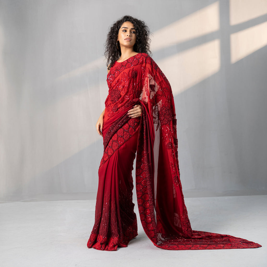 Dhriti Embroidered Saree