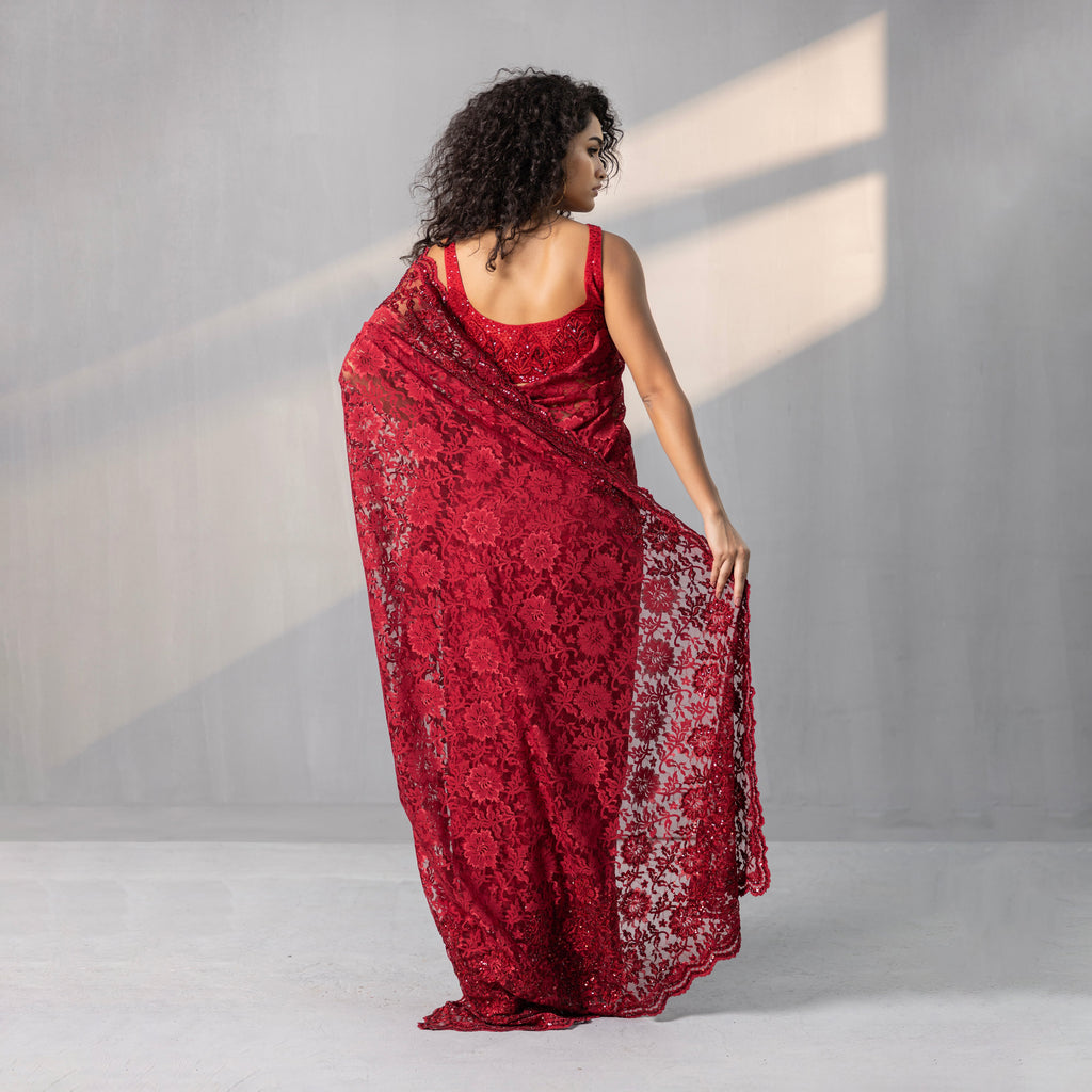 Chandani Embroidered Saree