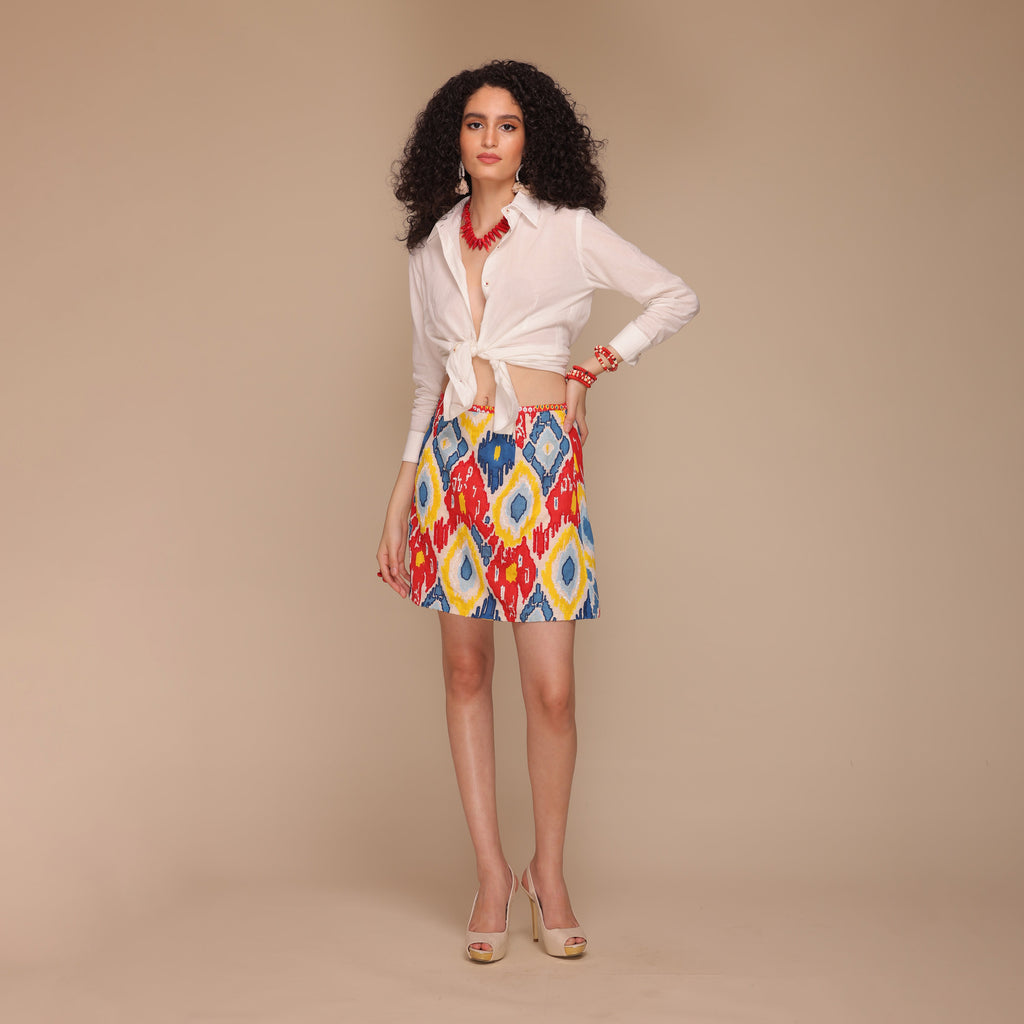 Deborah Short A-line Skirt