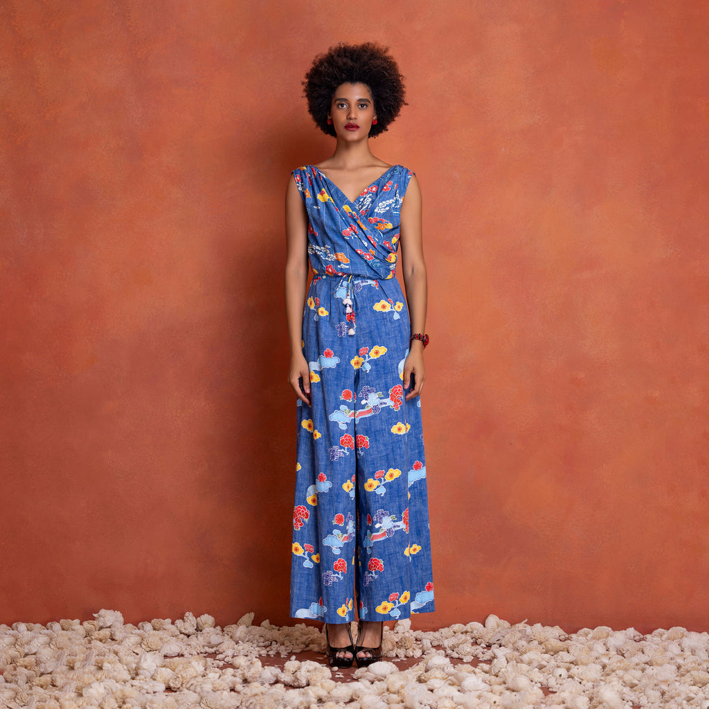 Etsuko Wrapover Jumpsuit