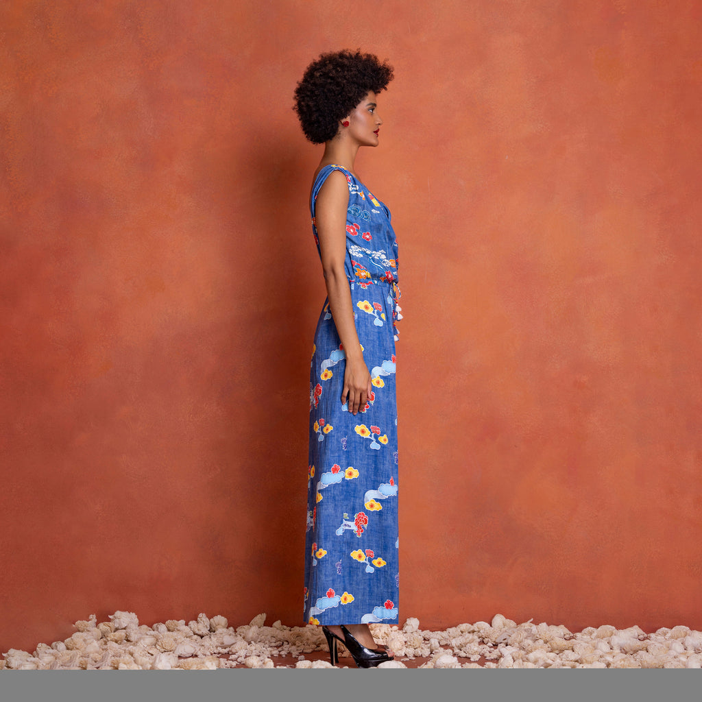 Etsuko Wrapover Jumpsuit