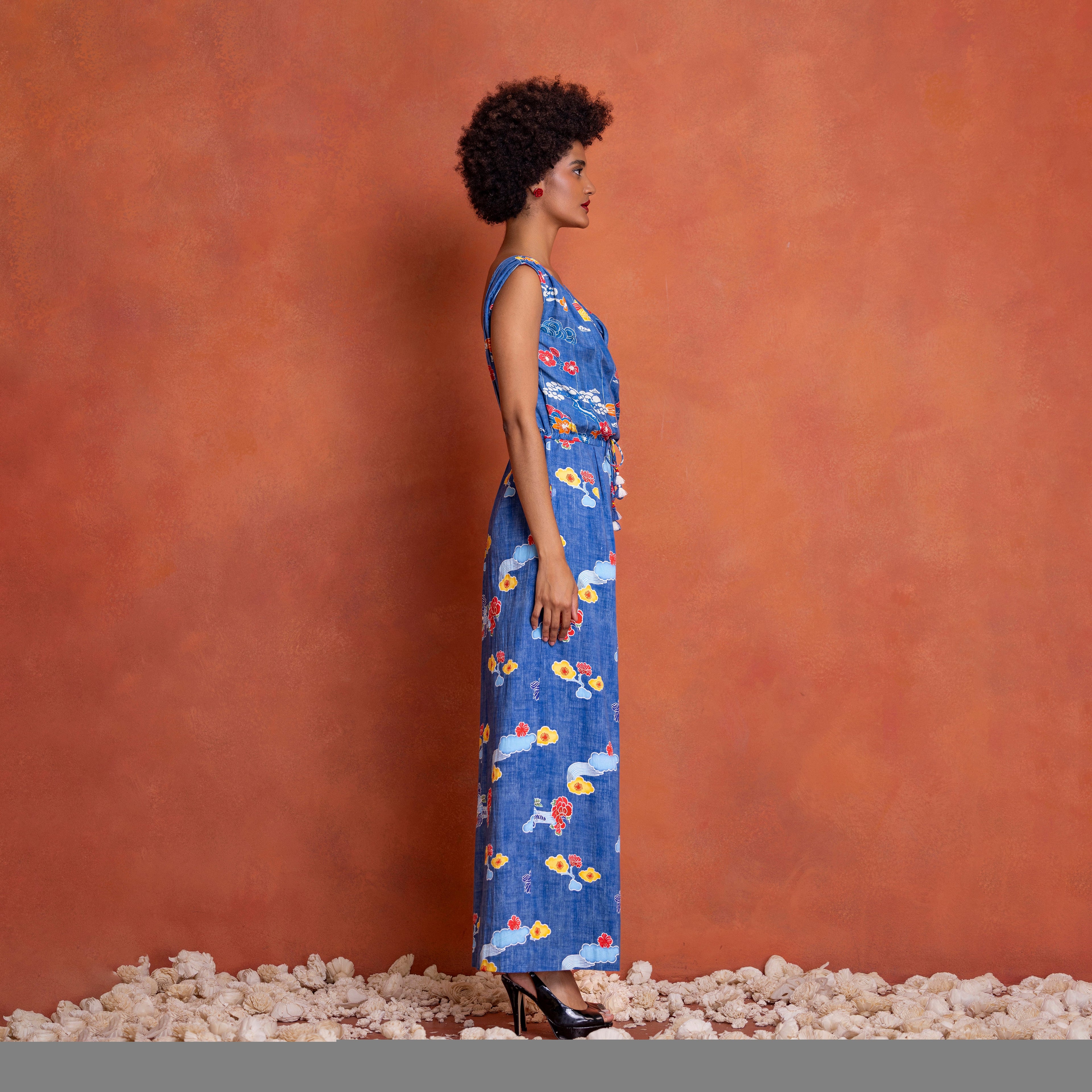 Etsuko Wrapover Jumpsuit