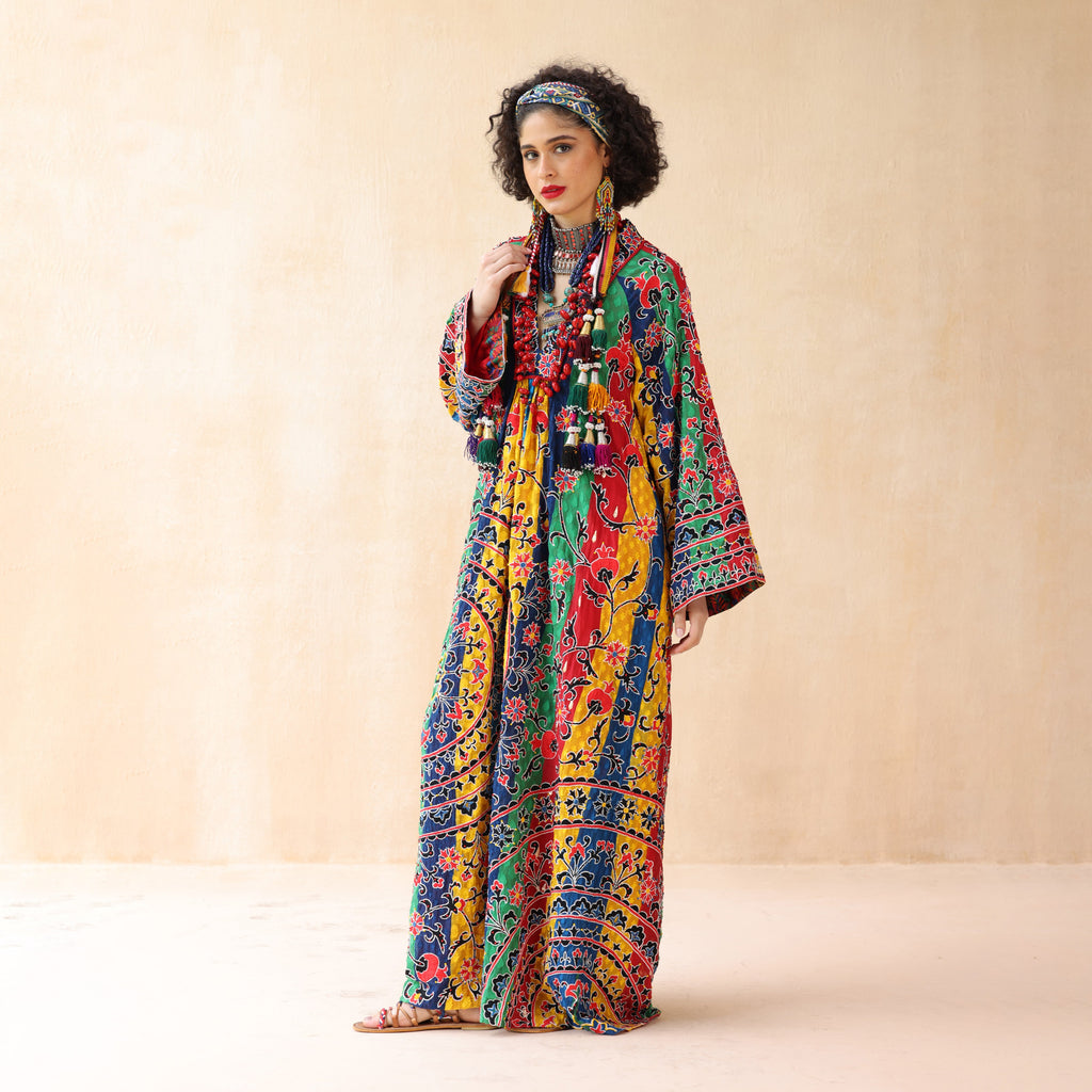 Farida Embroidered Kaftan