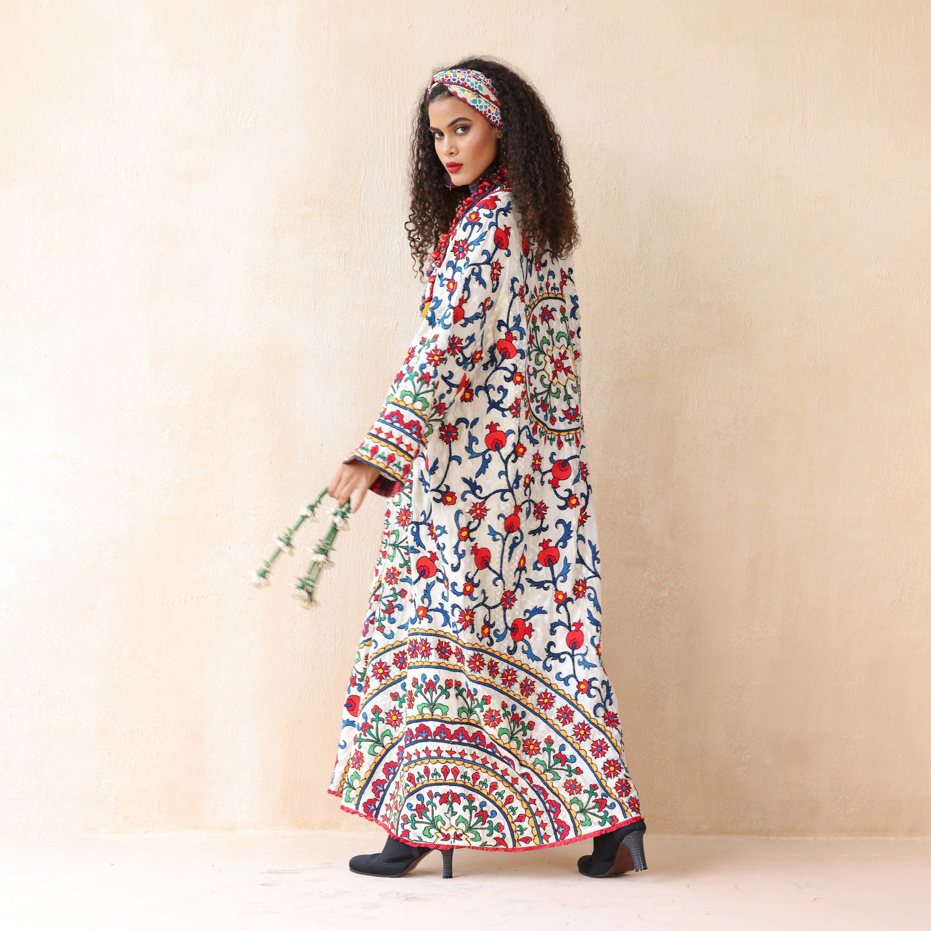 Farzaa Embroidered Kaftan