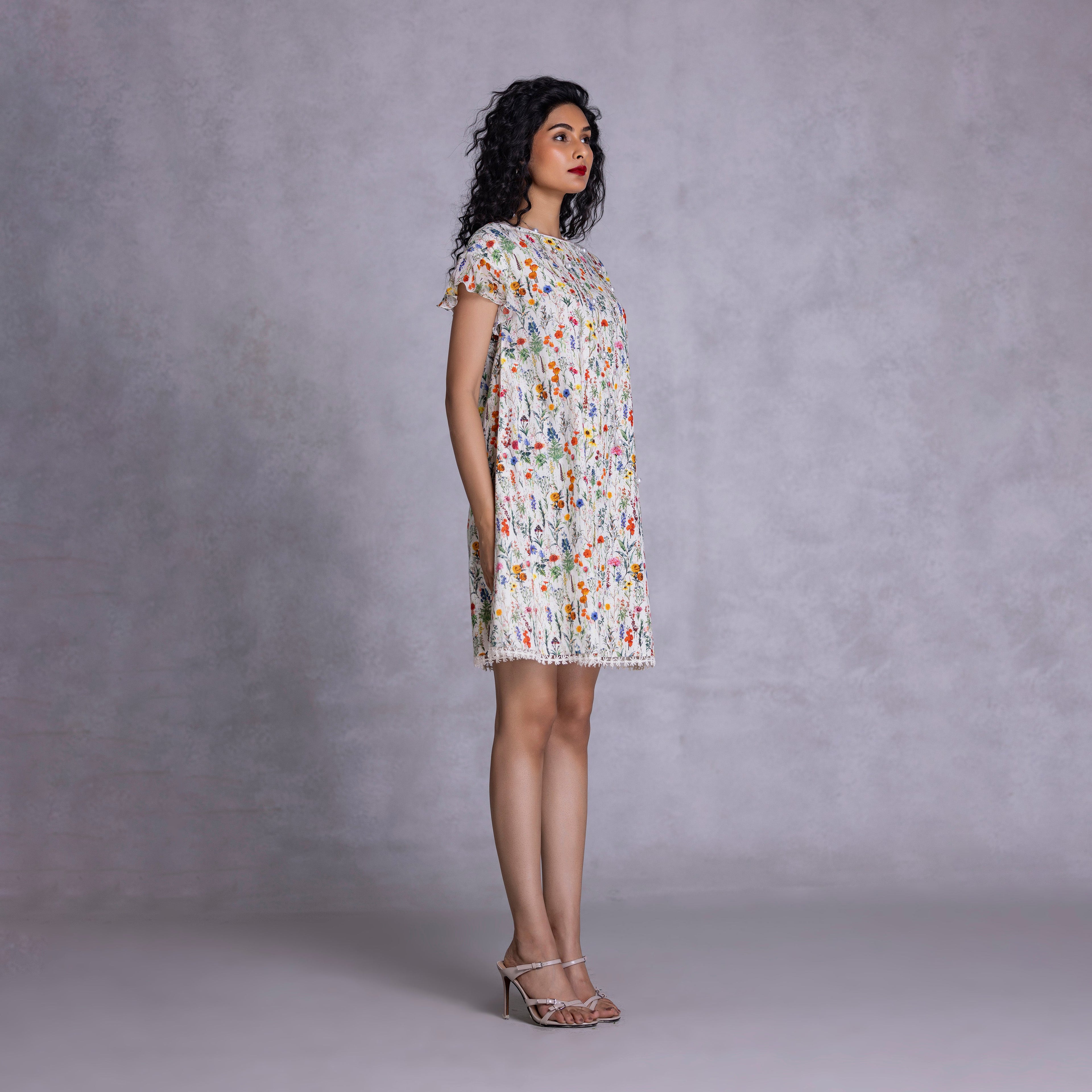 Sunflower Shift Dress