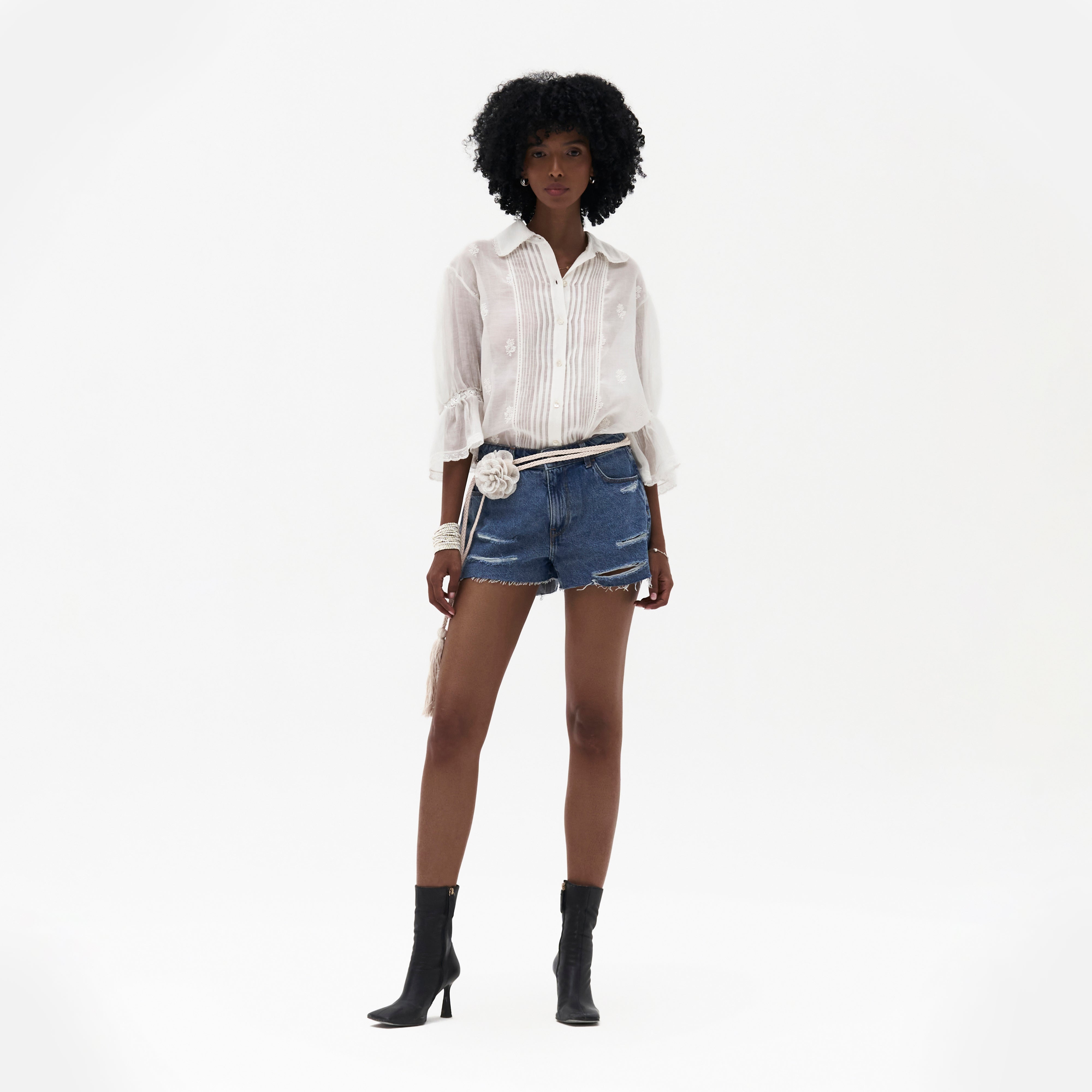 Jeanne Chikankari Shirt